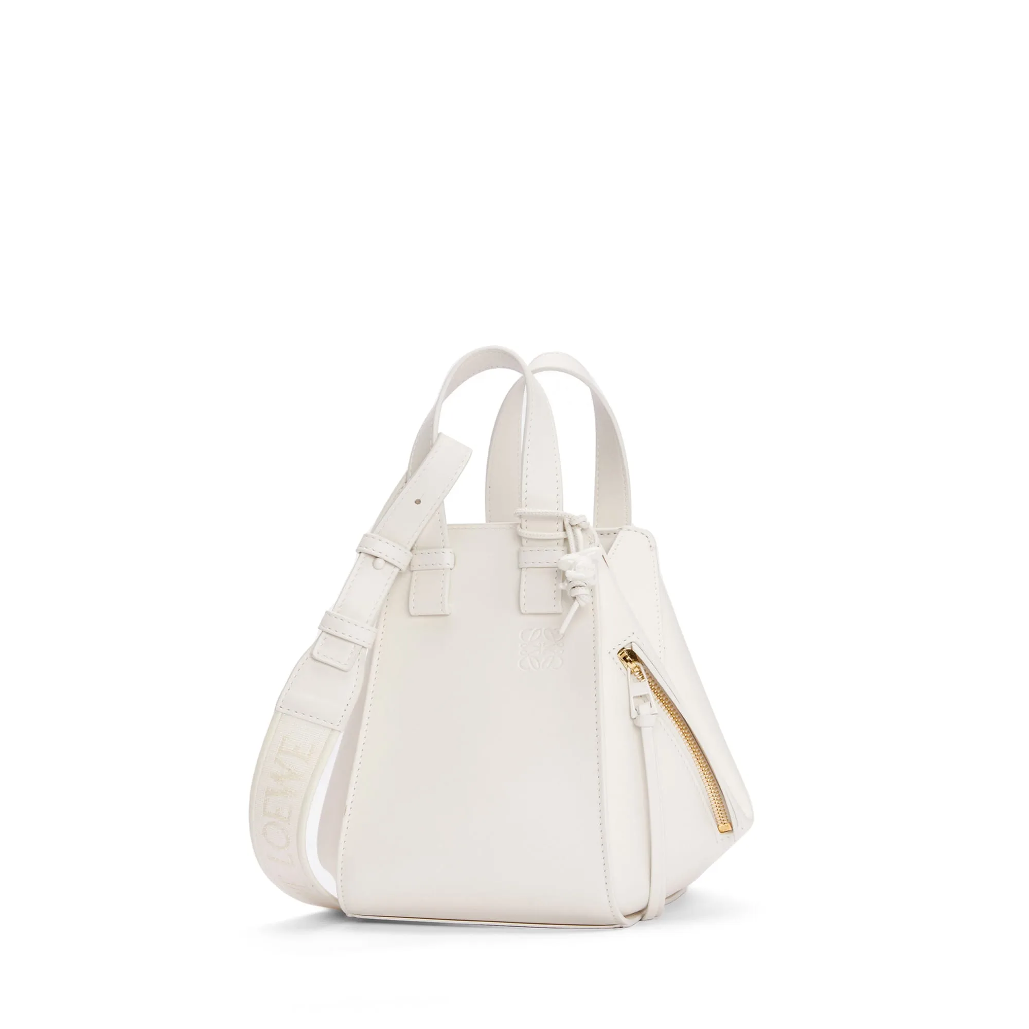 LOEWE Replica bags Compact Hammock in satin Calfskin