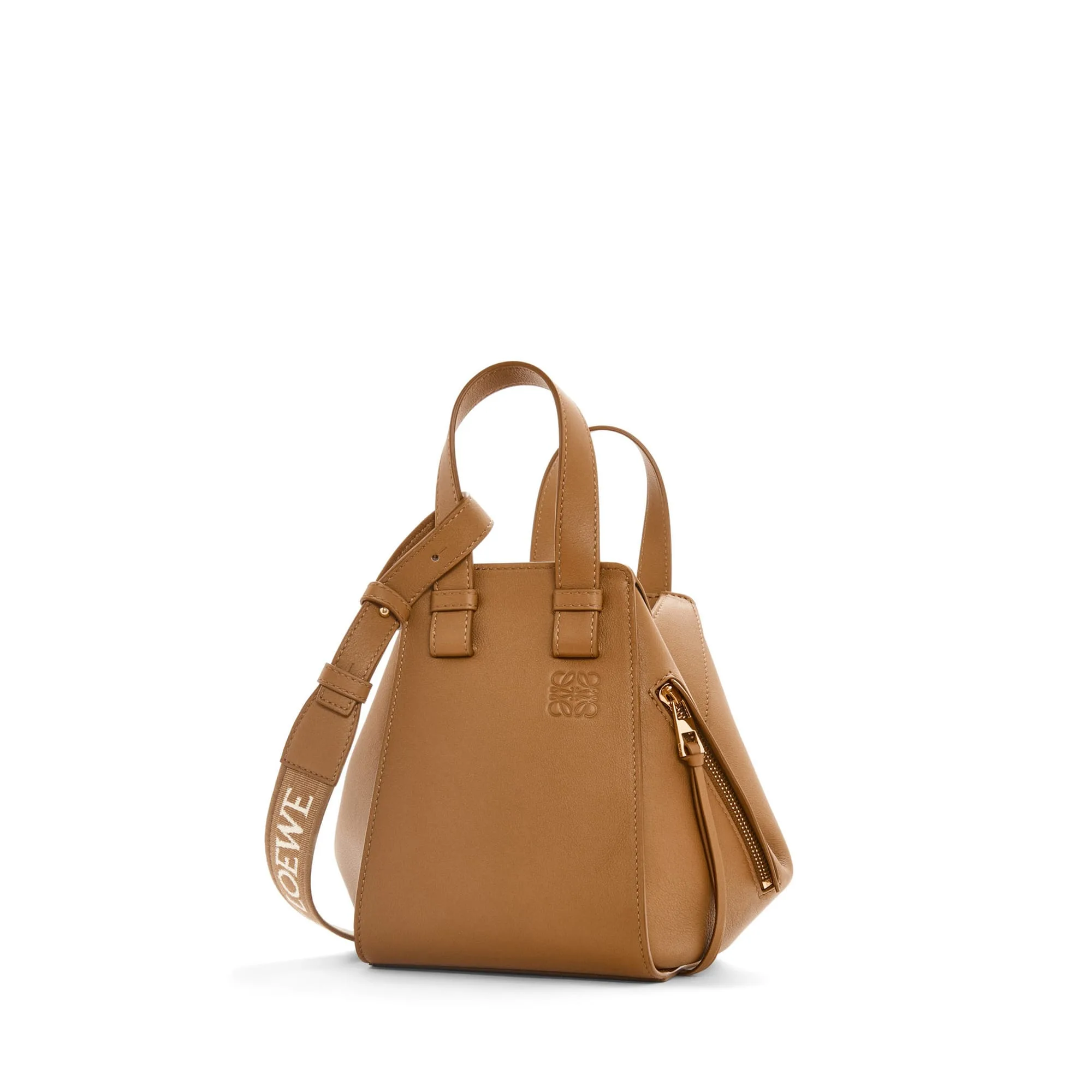 LOEWE Replica bags Compact Hammock bag in satin Calfskin
