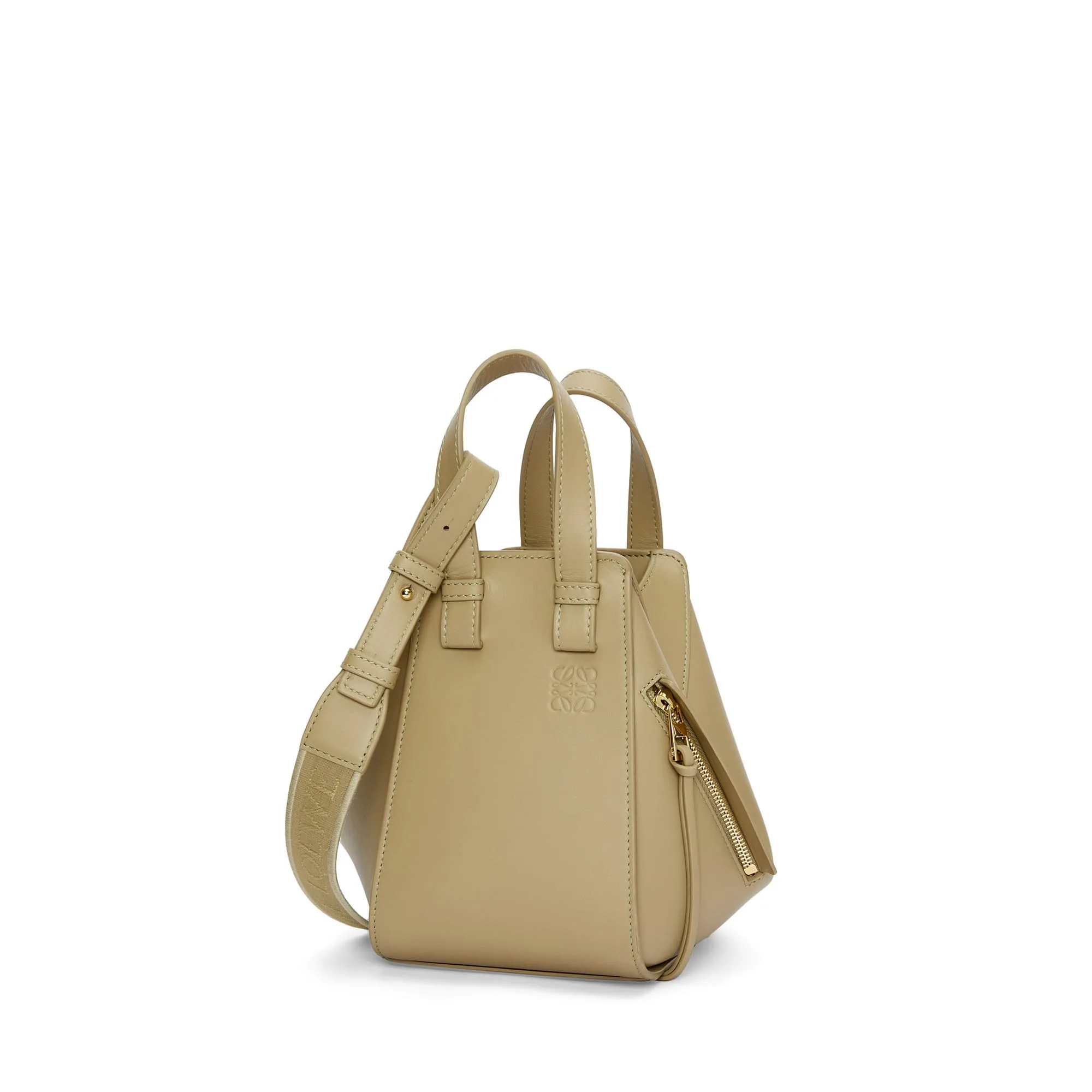 LOEWE Replica bags Compact Hammock bag in satin Calfskin