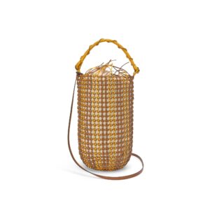 LOEWE Replica Designer Bag Bucket Mesh bag in Calfskin