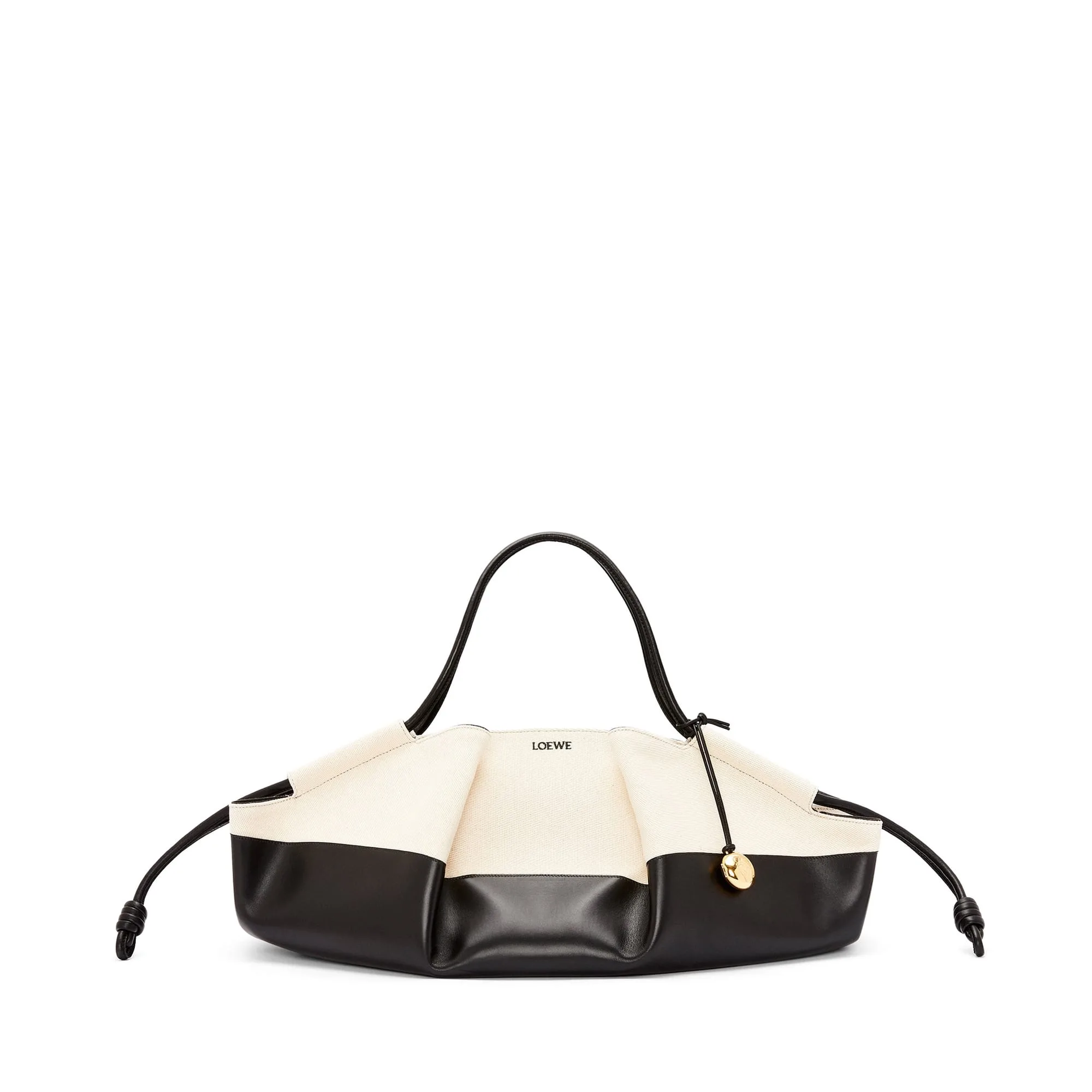 LOEWE Replica bags XL Paseo bag in shiny Nappa Calfskin and Canvas