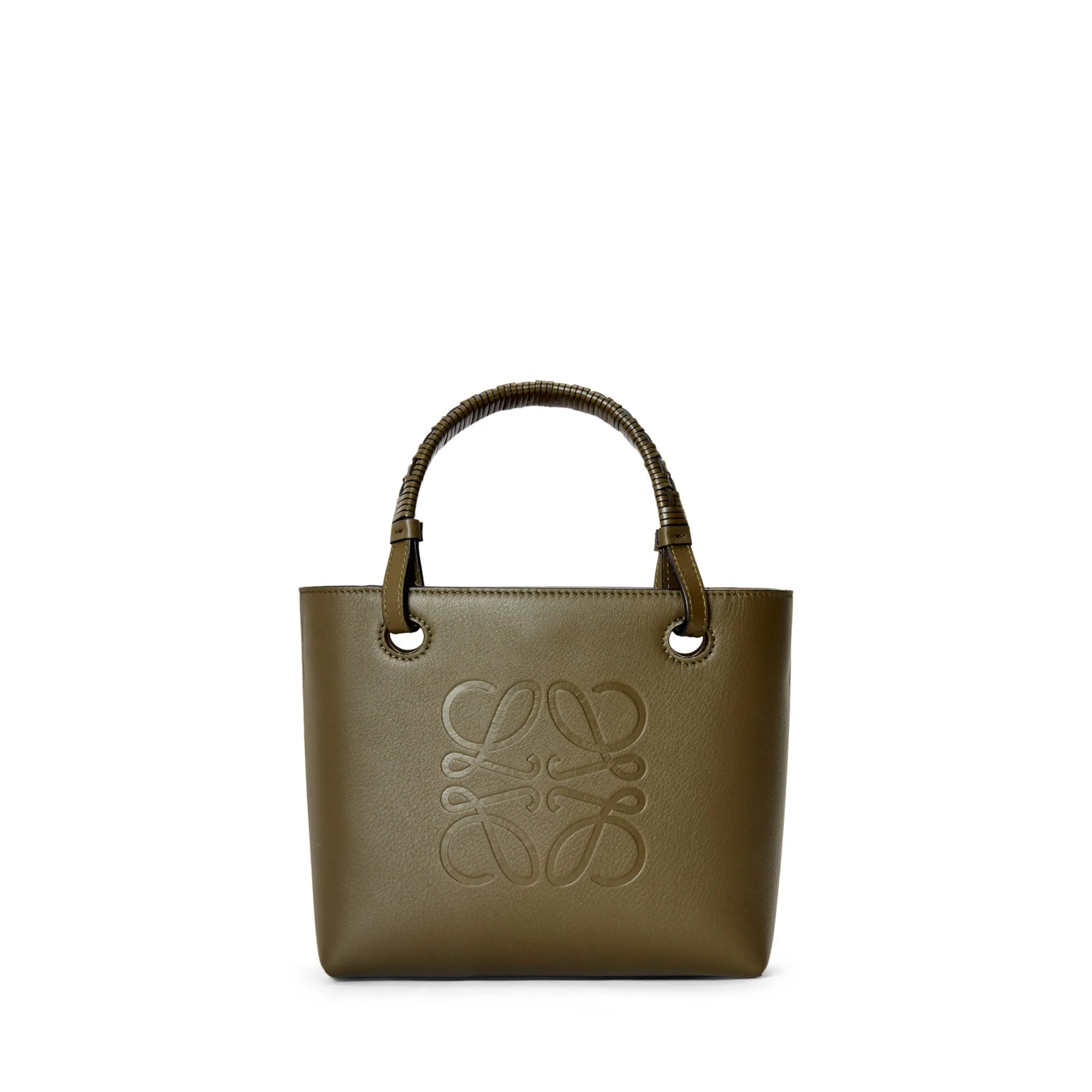 LOEWE Replica bags Mini Anagram Tote in classic Calfskin