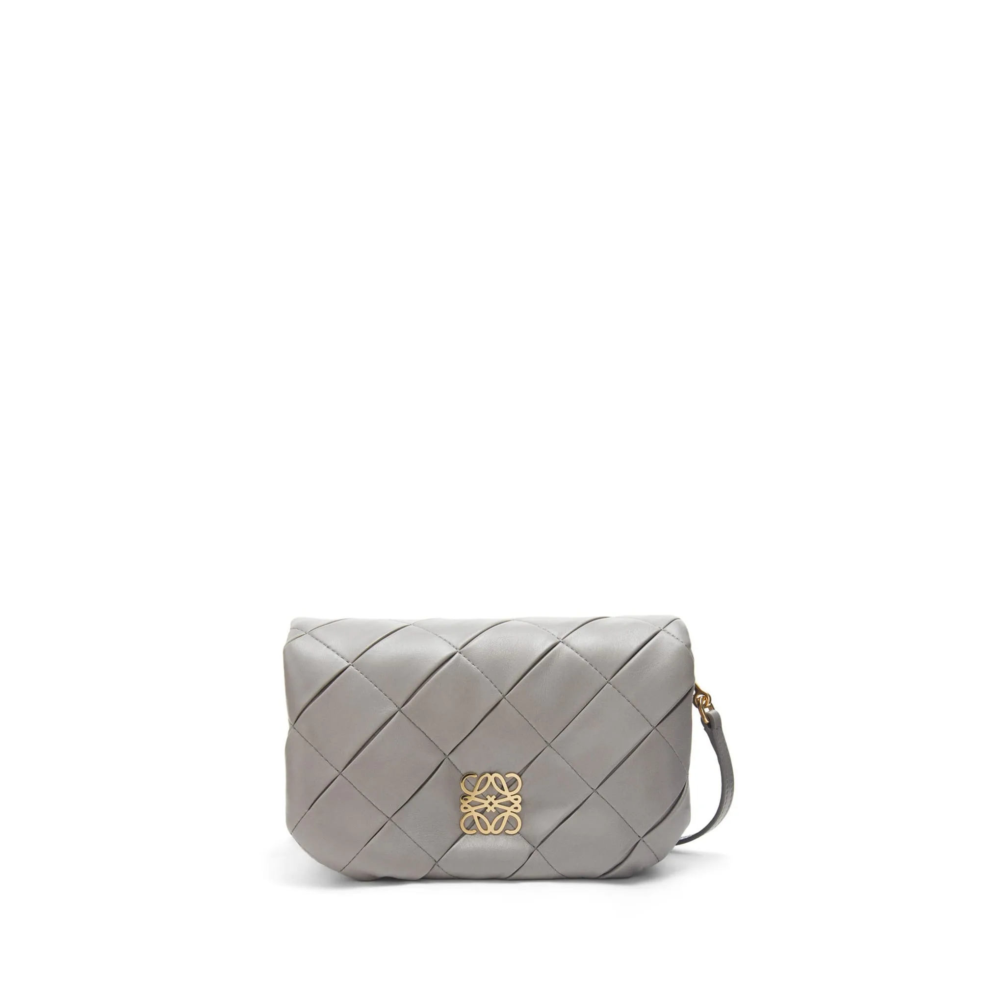 LOEWE Replica bags Mini Puffer Goya in pleated shiny Nappa Lambskin