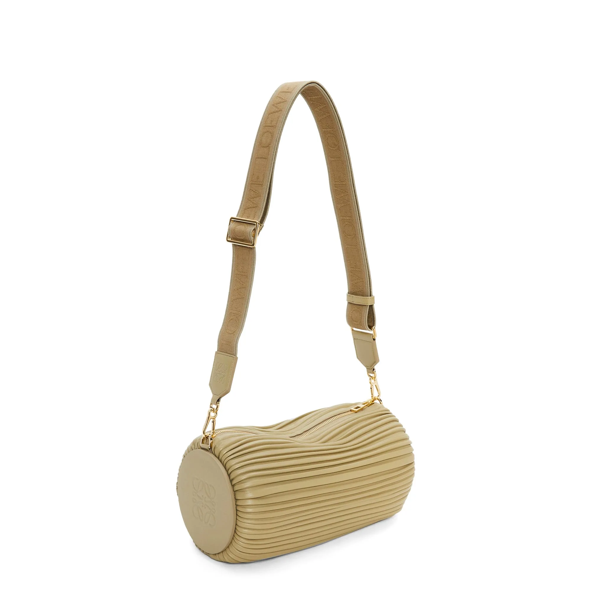 LOEWE Replica bags Large Bracelet pouch in pleated Nappa