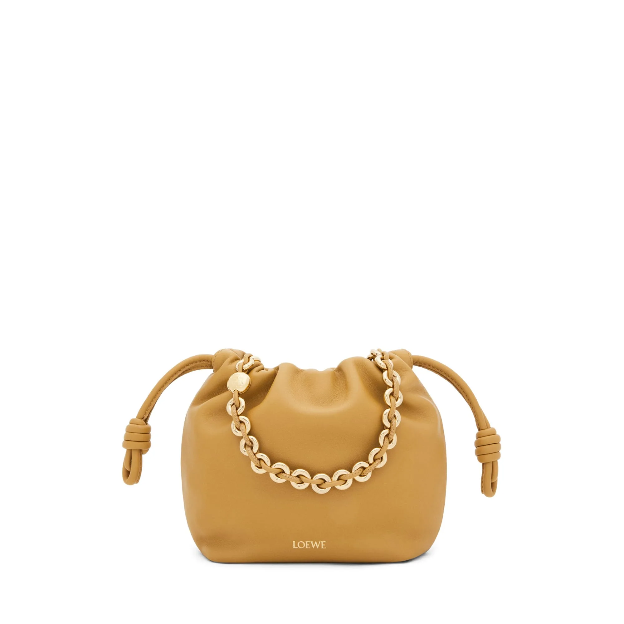 LOEWE Replica bags Mini Flamenco Purse bag in mellow Nappa Lambskin
