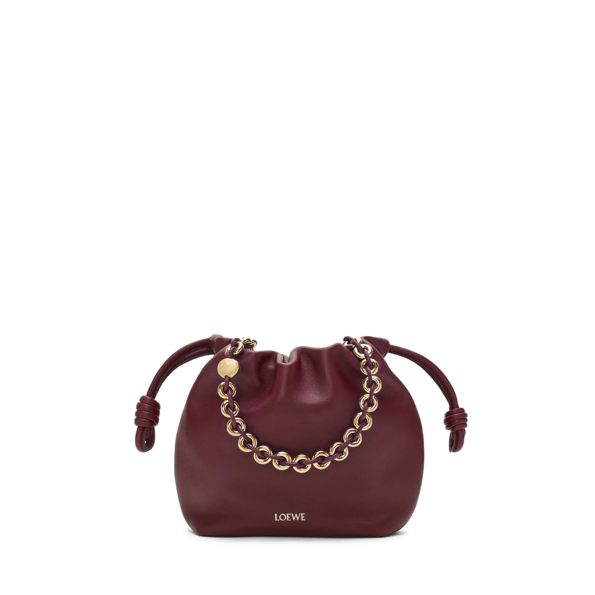 LOEWE Replica bags Mini Flamenco Purse bag in mellow Nappa Lambskin