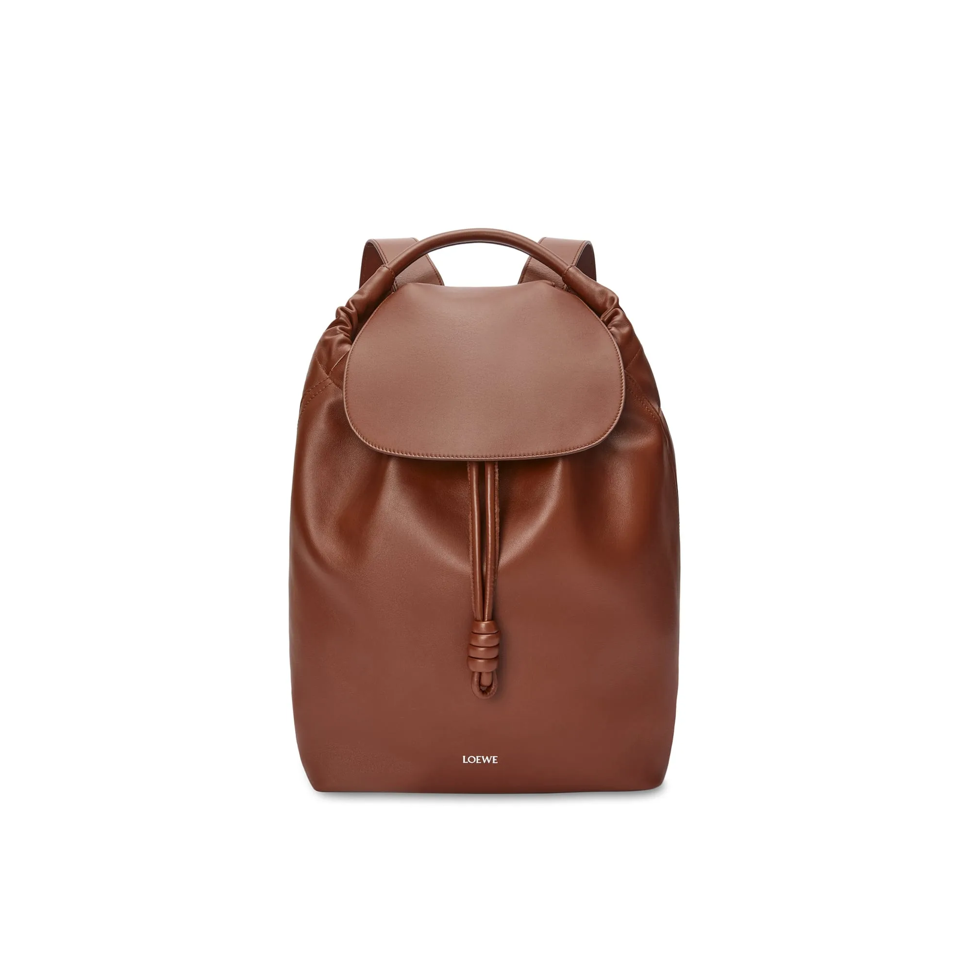 LOEWE Replica bags Flamenco backpack in shiny supple Calfskin