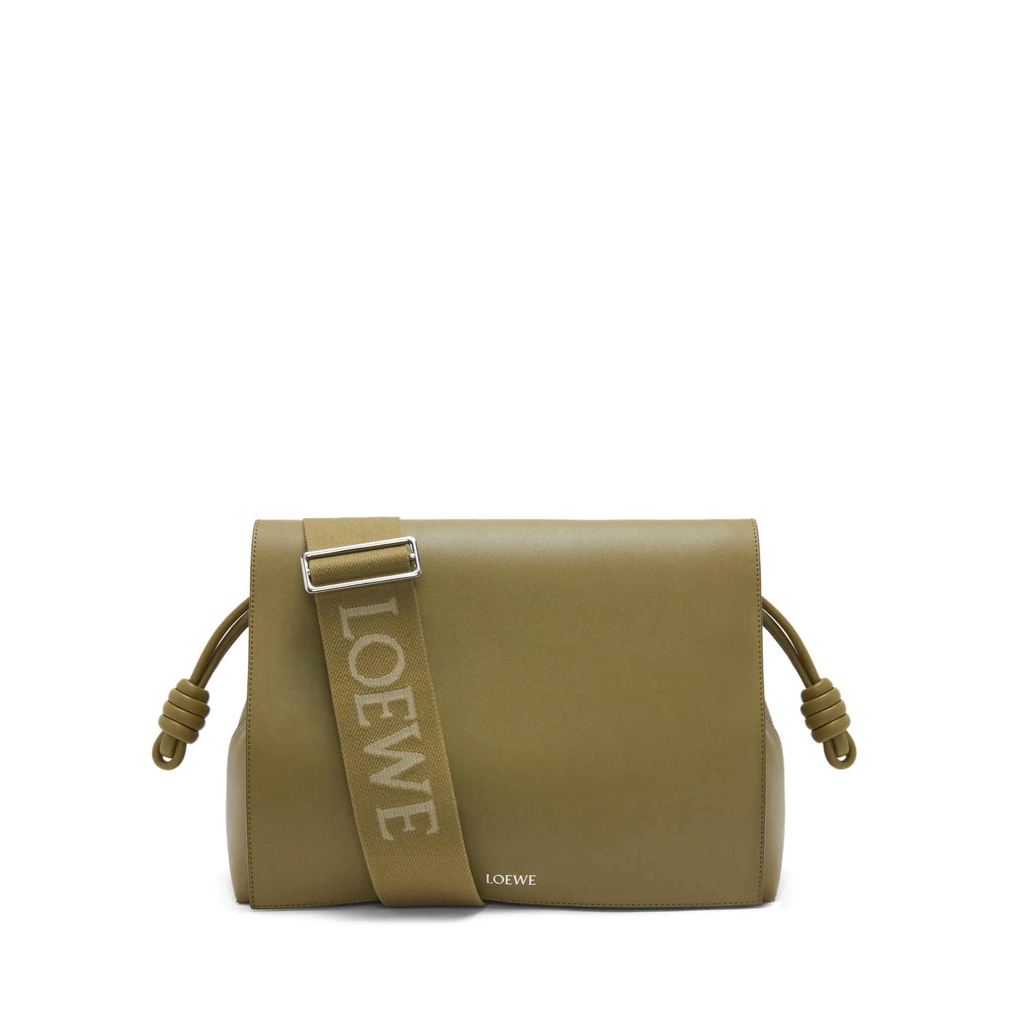 LOEWE Replica bags Flamenco satchel in shiny supple Calfskin
