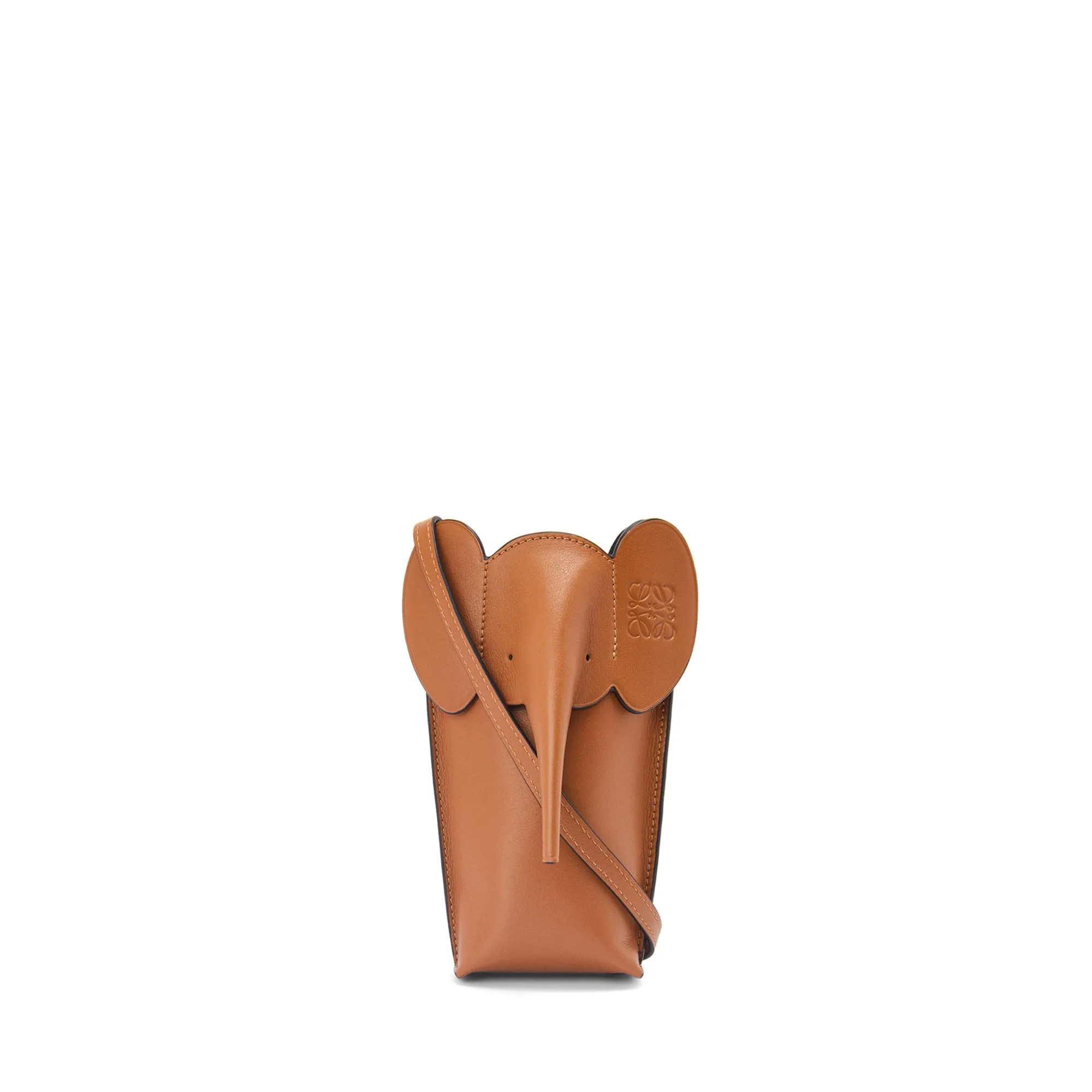 LOEWE Replica bags Elephant Pocket in classic Calfskin