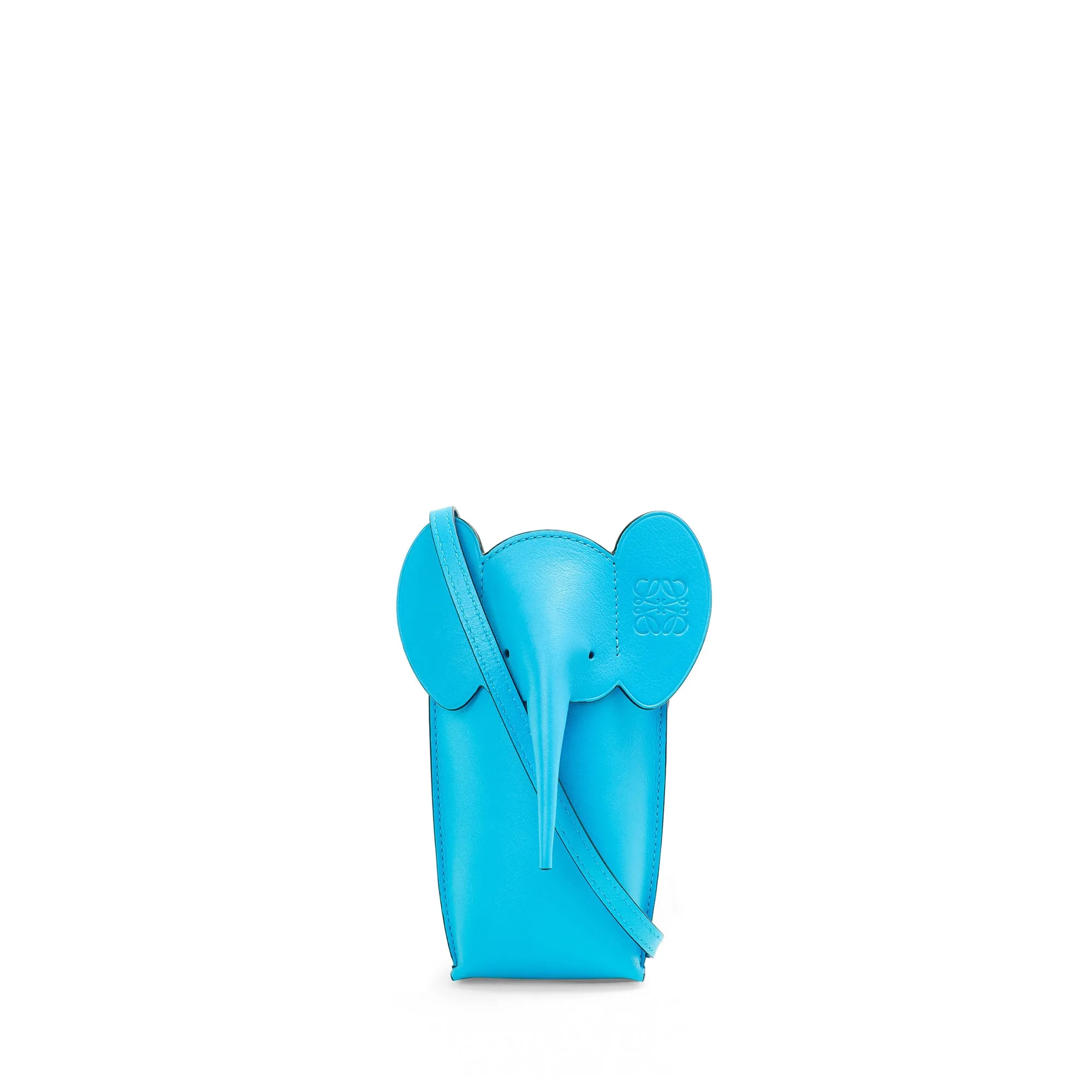 LOEWE Replica bags Elephant Pocket in classic Calfskin