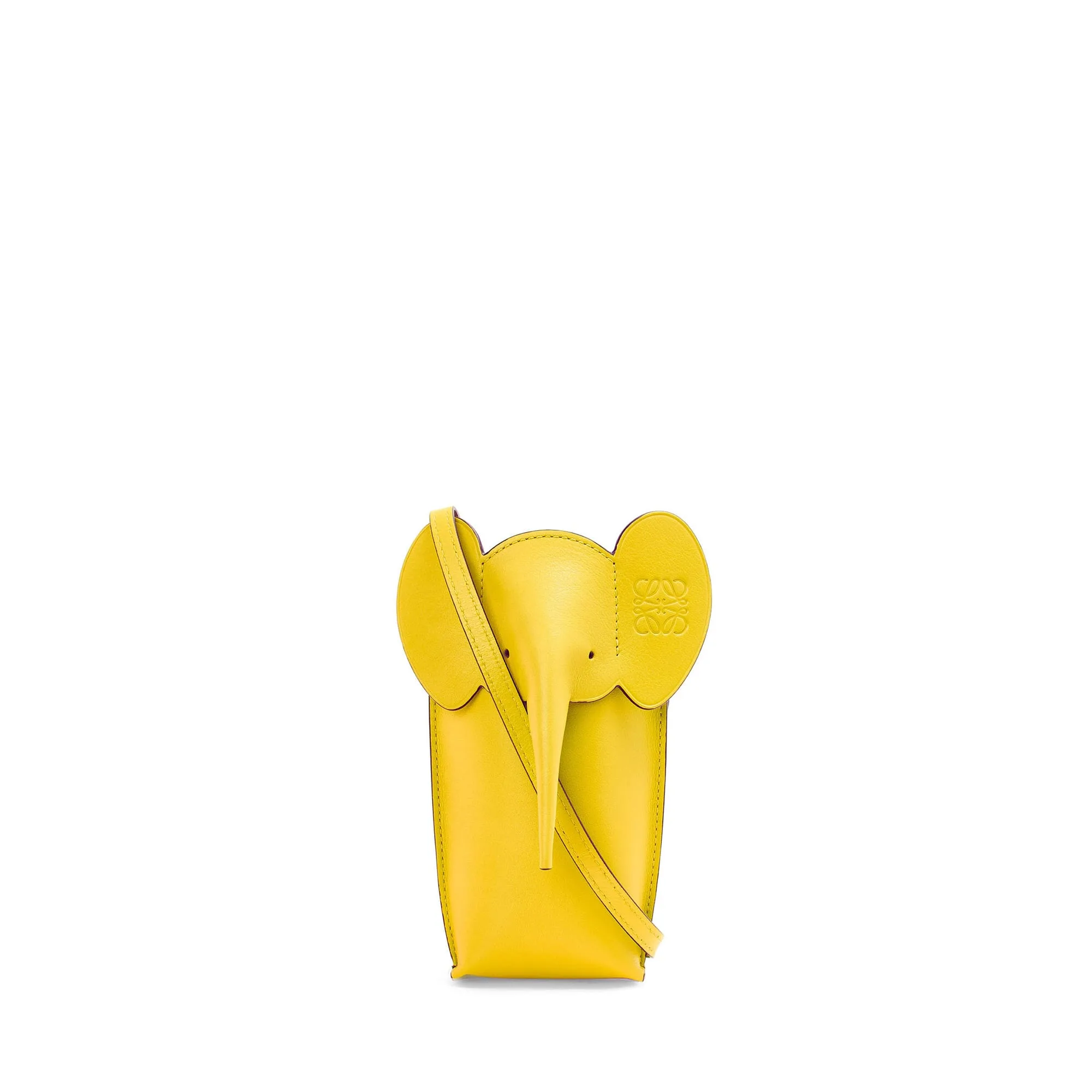 LOEWE Replica bags Elephant Pocket in classic Calfskin