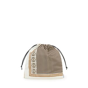 LOEWE Replica Designer Bag Medium drawstring pouch in Cotton