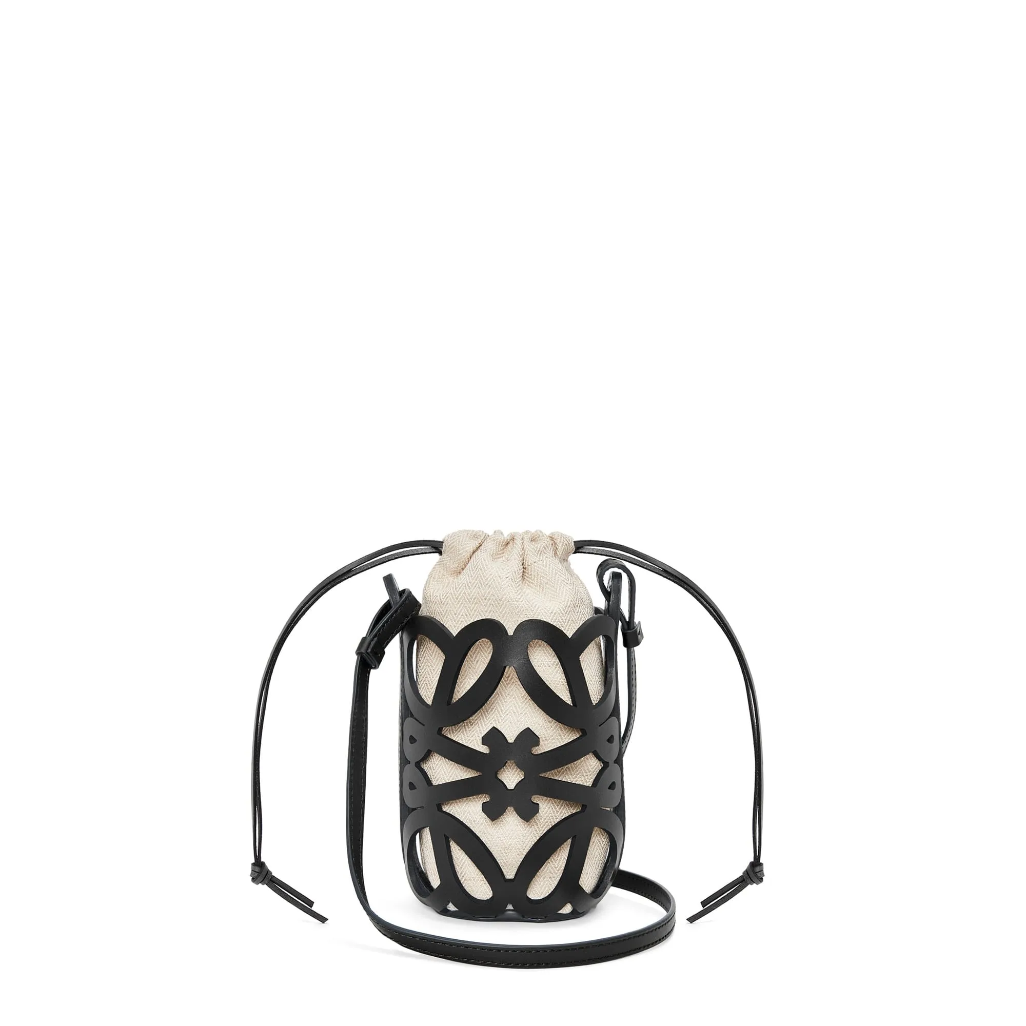 LOEWE Replica bags Anagram cut-out pocket in classic Calfskin and Canvas