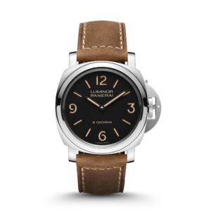 Panerai Replica Watches Luminor 8 Giorni Stainless Steel 44mm Black Dial PAM00914