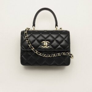 Replica Designer Bag Chanel MINI FLAP BAG WITH TOP HANDLE