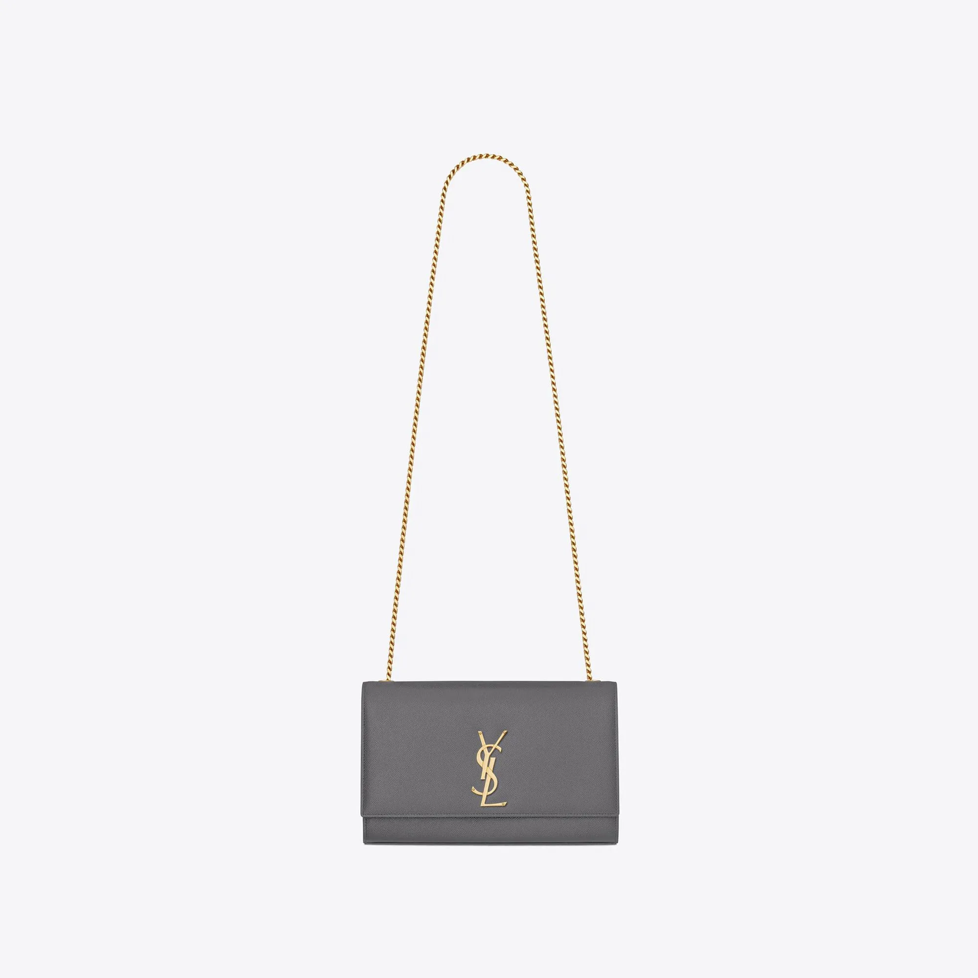 YSL replica designer bags medium kate in grain de poudre embossed leather