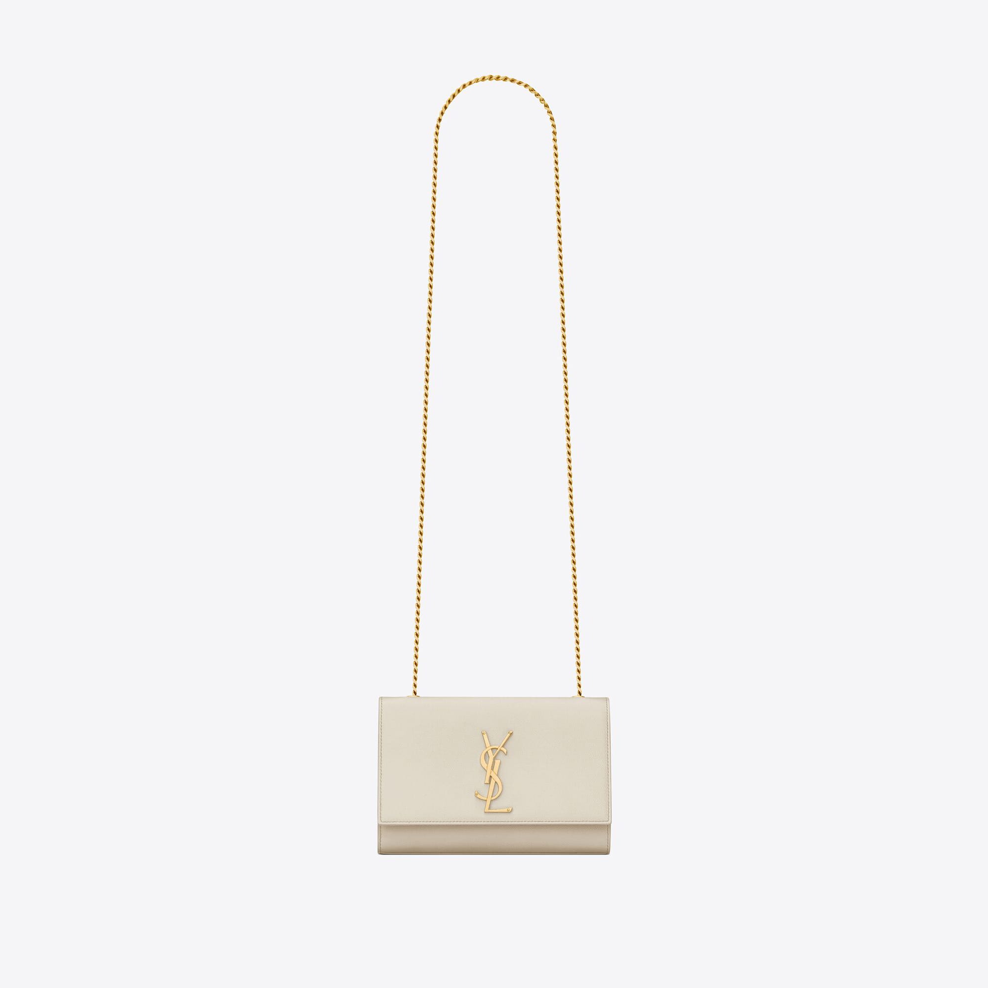YSL replica designer bags kate small in grain de poudre embossed leather