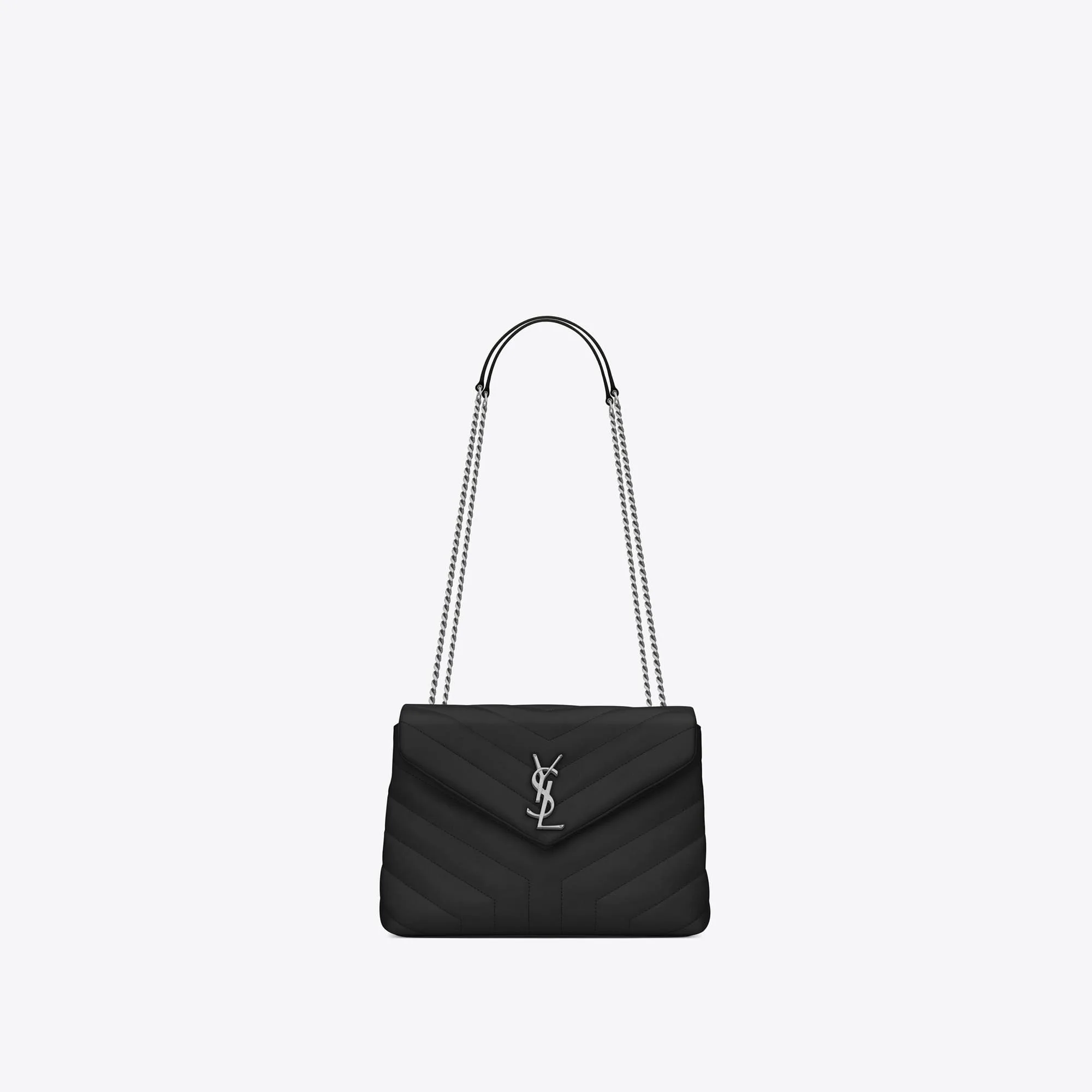 YSL replica designer bags loulou small in quilted leather