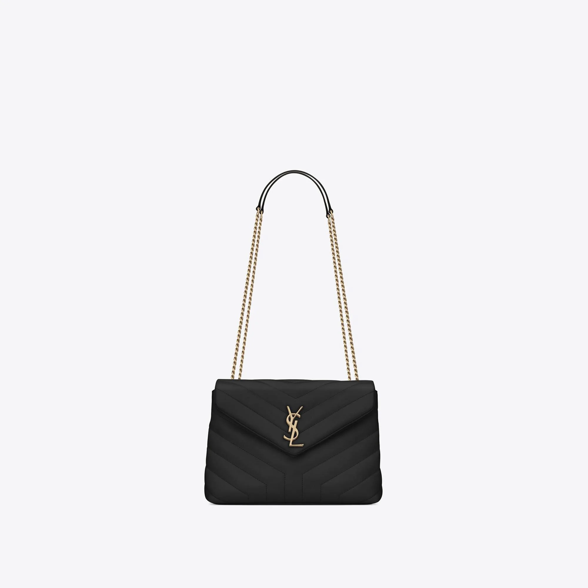 YSL replica designer bags loulou small in quilted leather