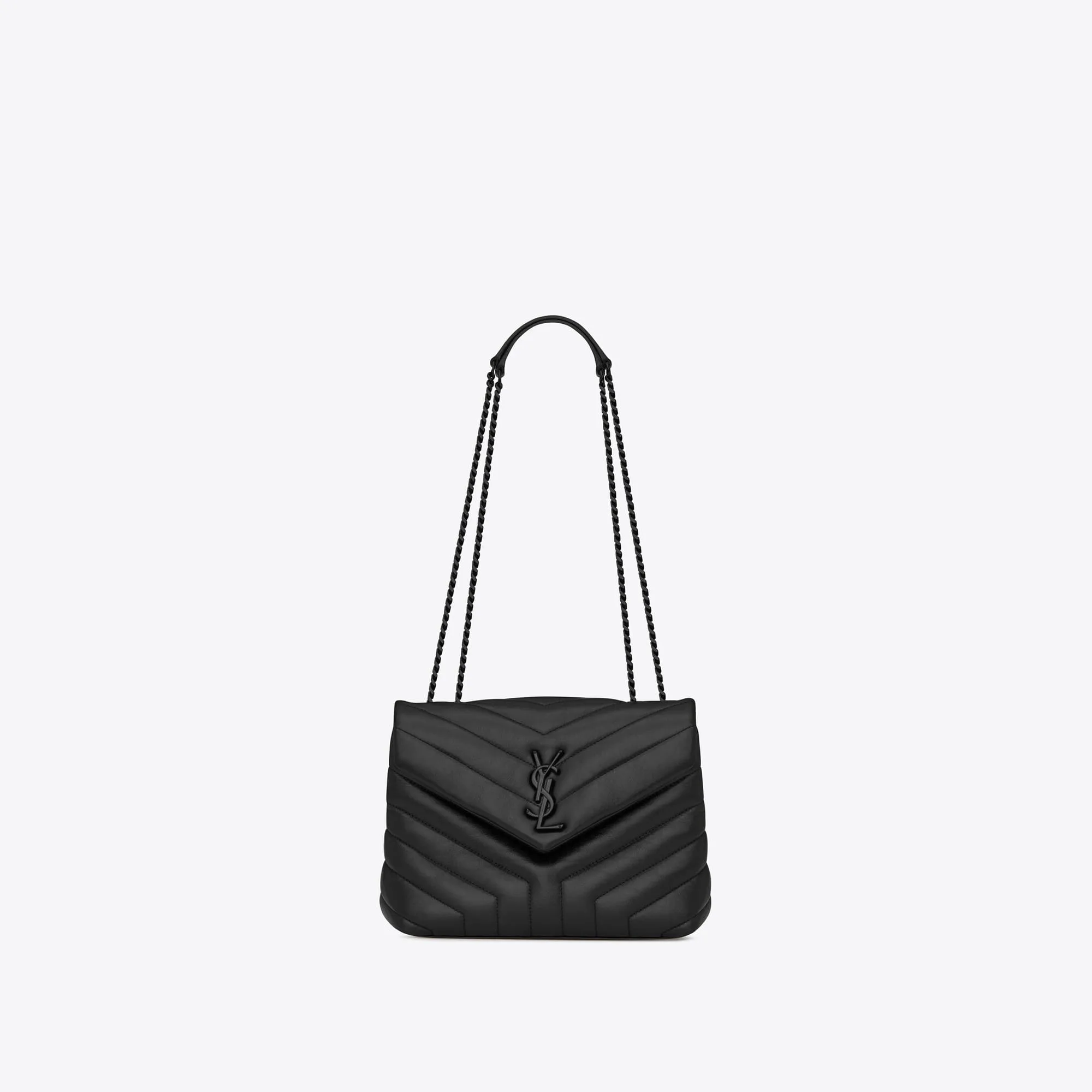 YSL replica designer bags loulou small in quilted leather