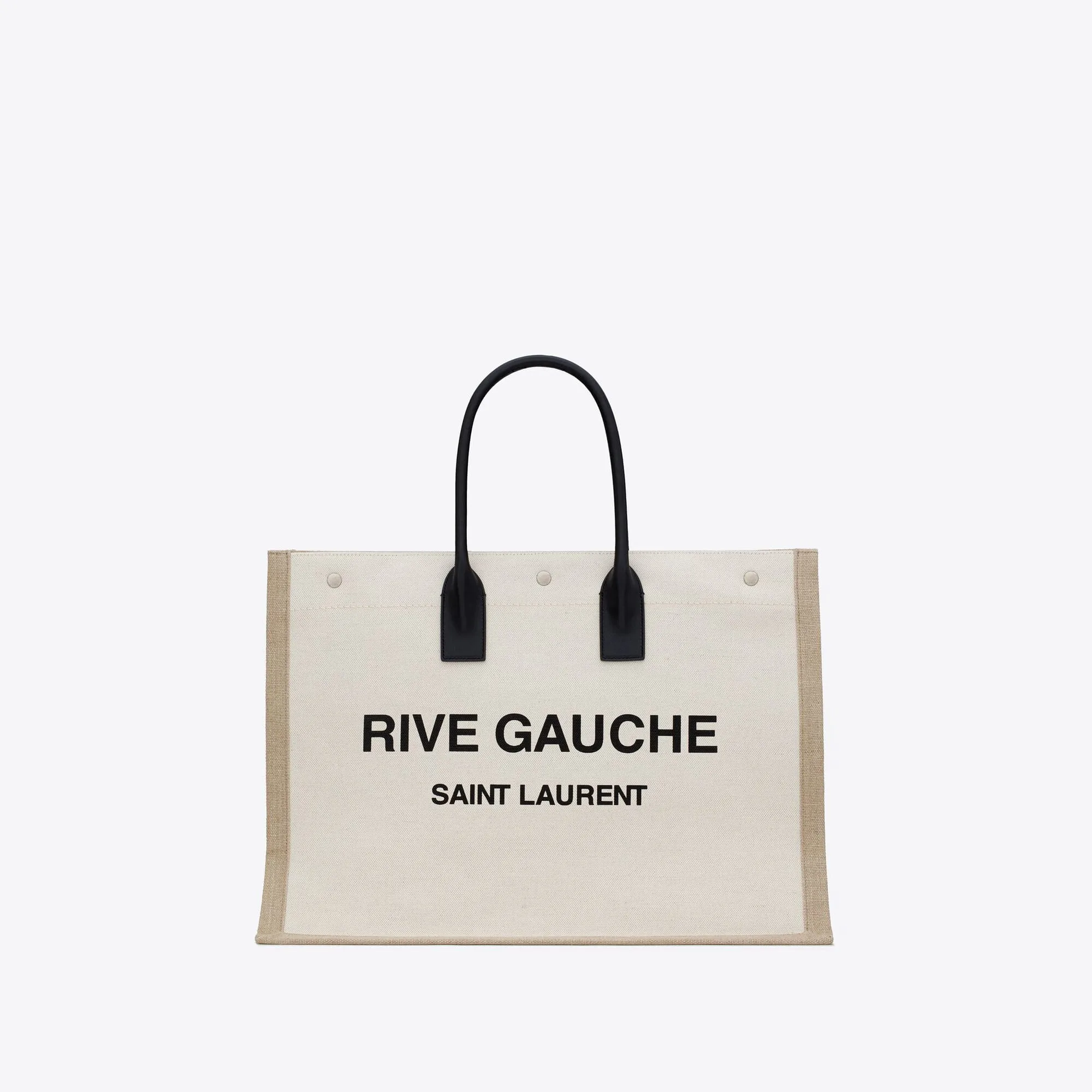 YSL replica designer bags rive gauche tote in canvas