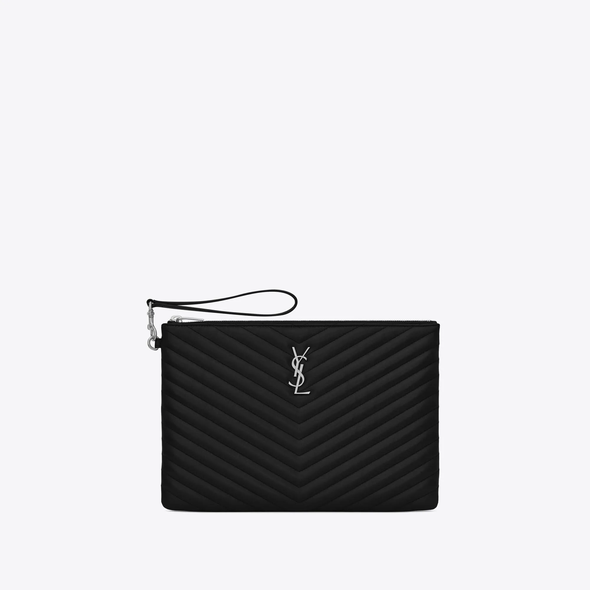 YSL replica designer bags cassandre matelasse tablet pouch in quilted leather