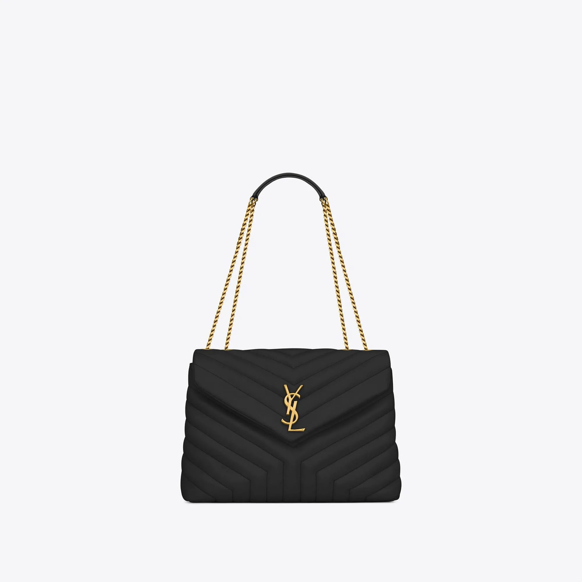 YSL replica designer bags loulou medium in quilted leather