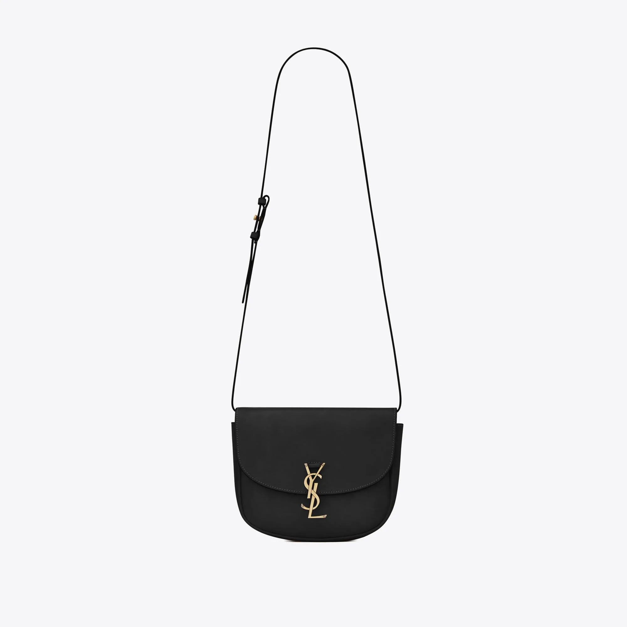 YSL replica designer bags kaia medium satchel in smooth leather