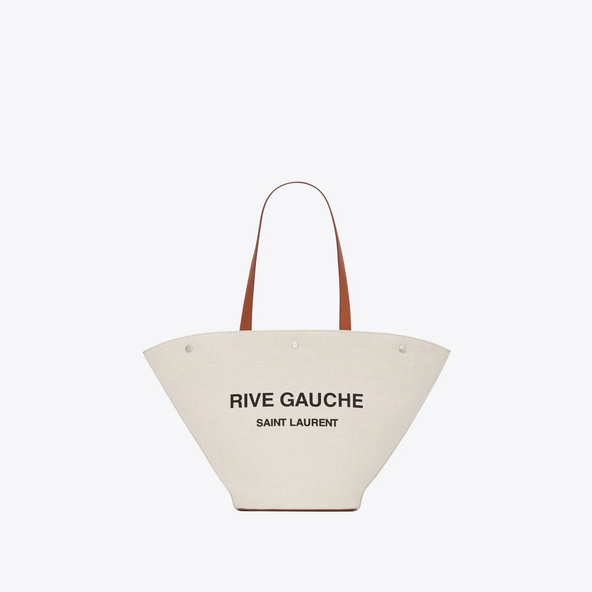 YSL replica designer bags rive gauche shopping in canvas