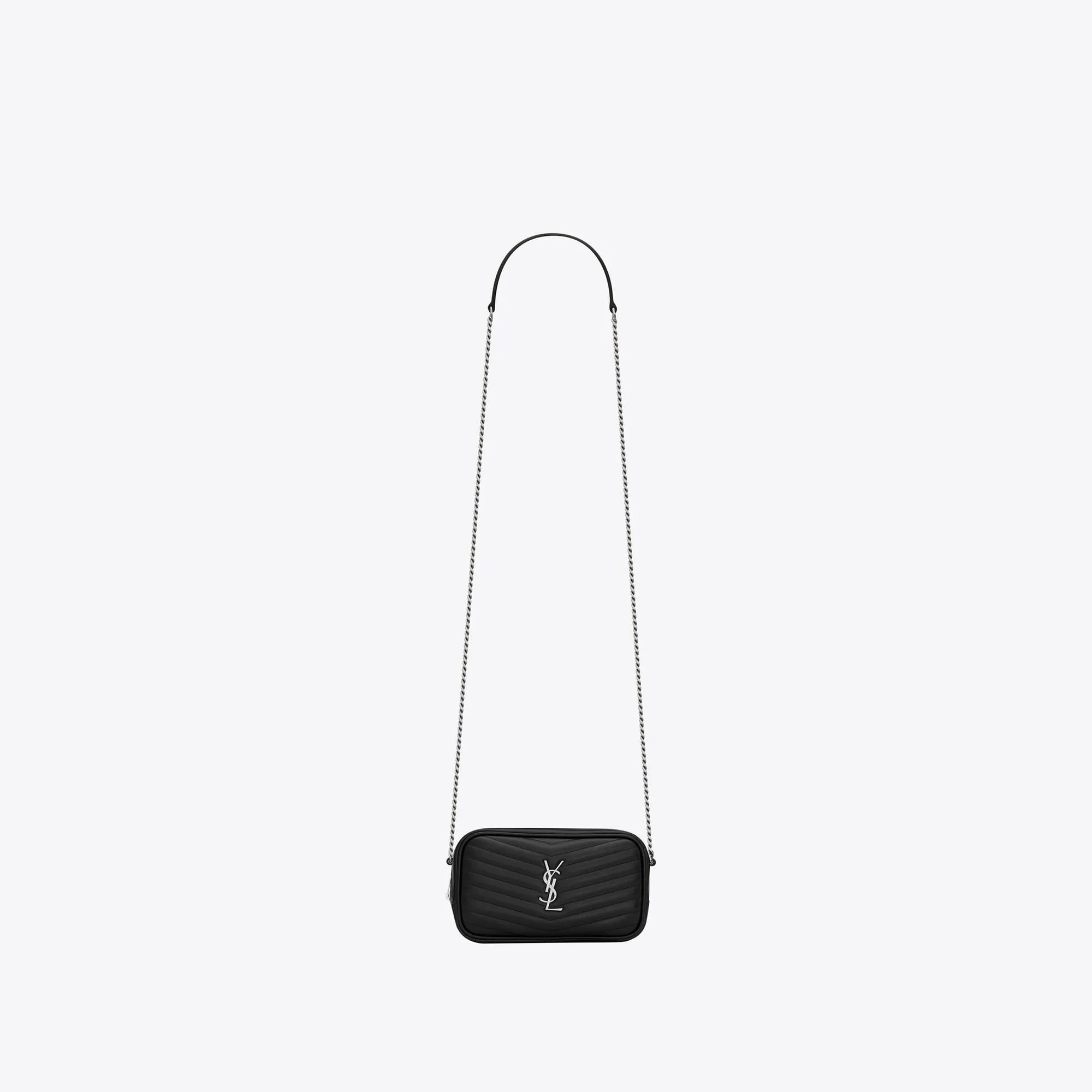 YSL replica designer bags mini lou in quilted leather