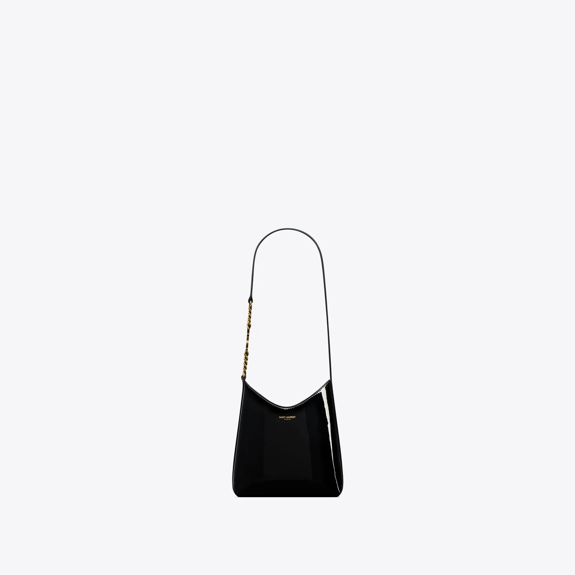 YSL replica designer bags rendez-vous mini hobo bag in patent leather