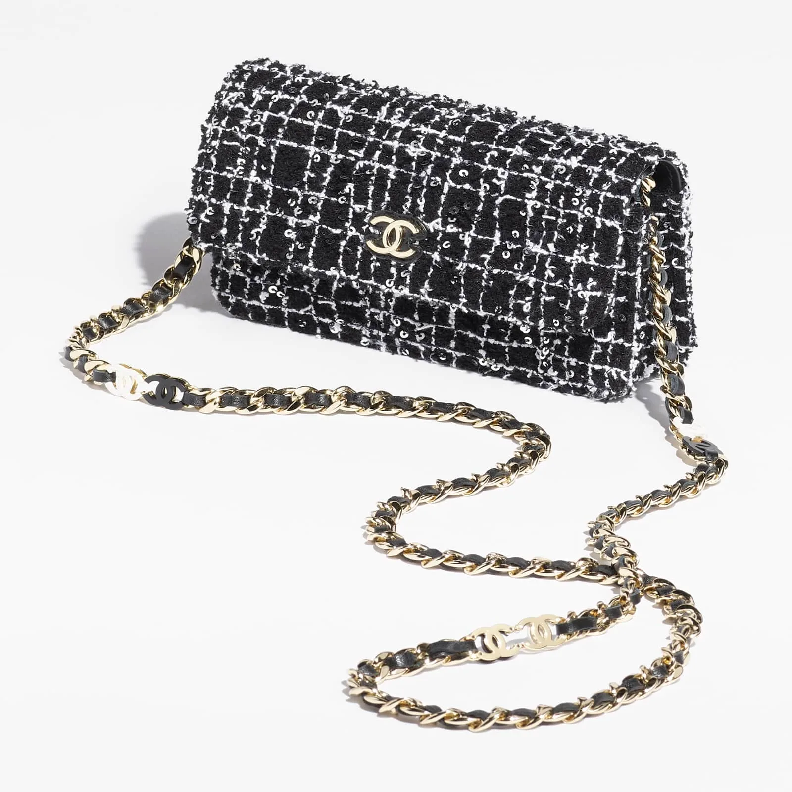 Replica Designer Bags fake chanel bag FLAP PHONE HOLDER WITH CHAIN