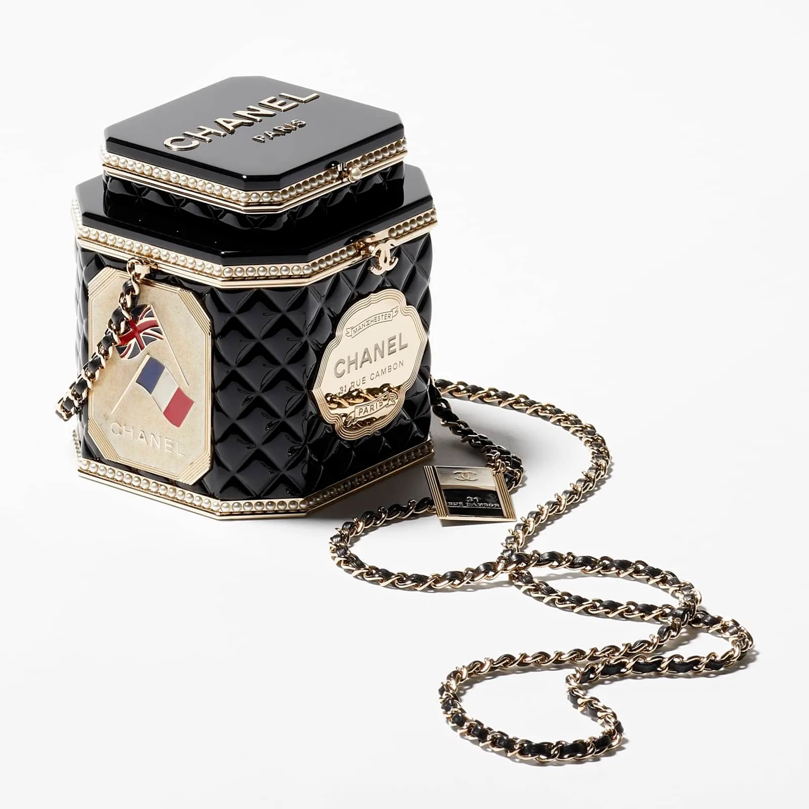 Replica Designer Bags chanel bag replica TEA BOX MINAUDIERE