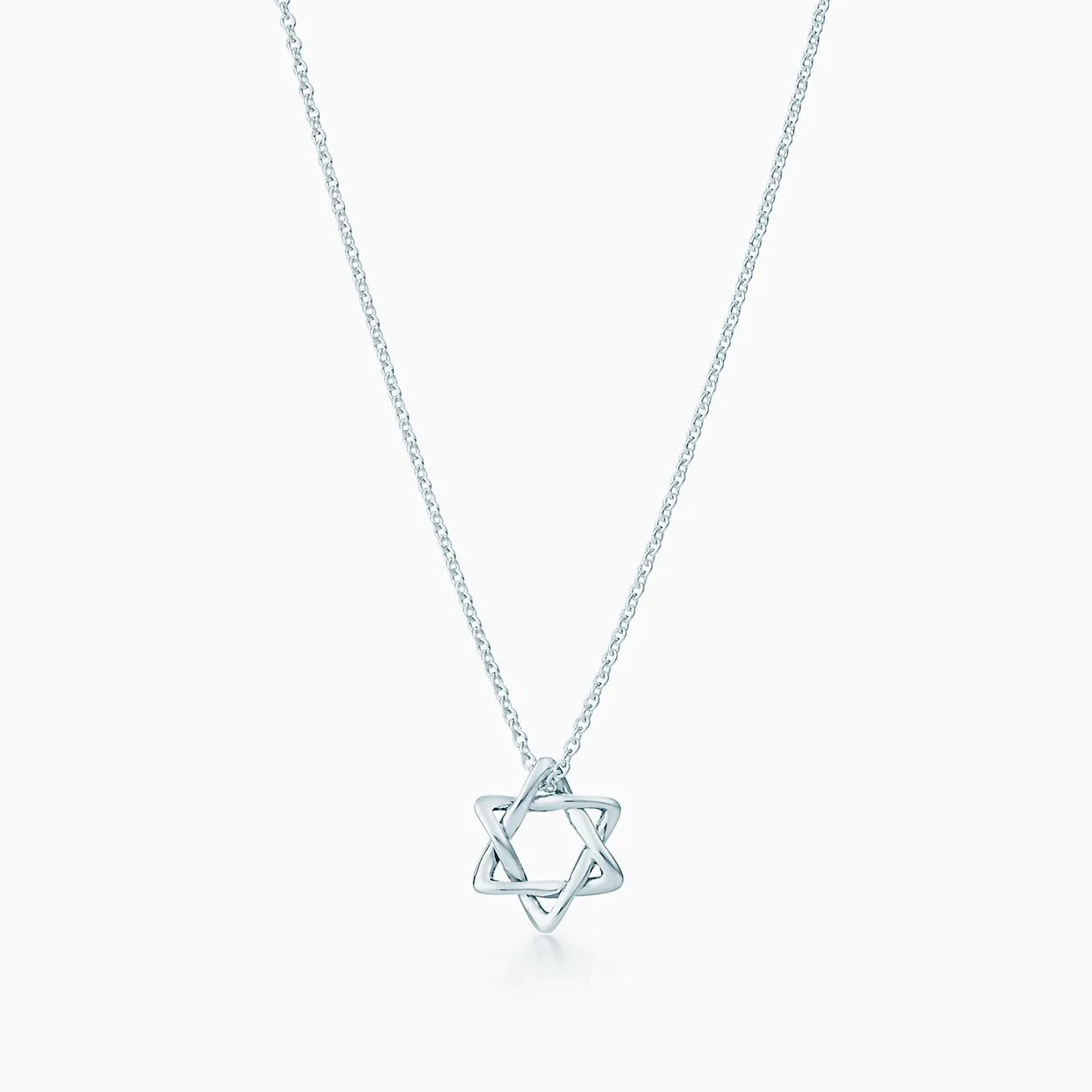 Elsa Peretti Star of David Pendant Replica Tiffany necklace