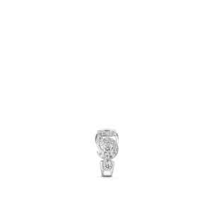 Eternal N'5 single Chanel earrings 18K white gold diamonds