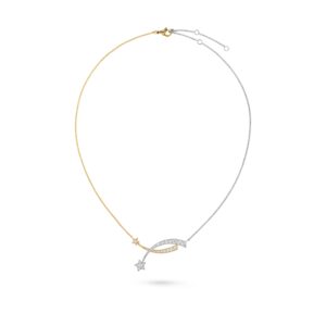 toile Filante Chanel necklace 18K white and yellow gold diamonds