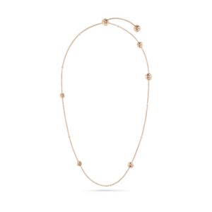 Les infinis de Camelia Transformable long Chanel necklace 18K rose gold diamonds