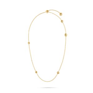 Les infinis de Camelia Transformable long Chanel necklace 18K yellow gold diamonds