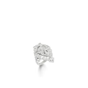 LION SOLAIRE DE CHANEL chanel dupes ring 18K white gold diamonds
