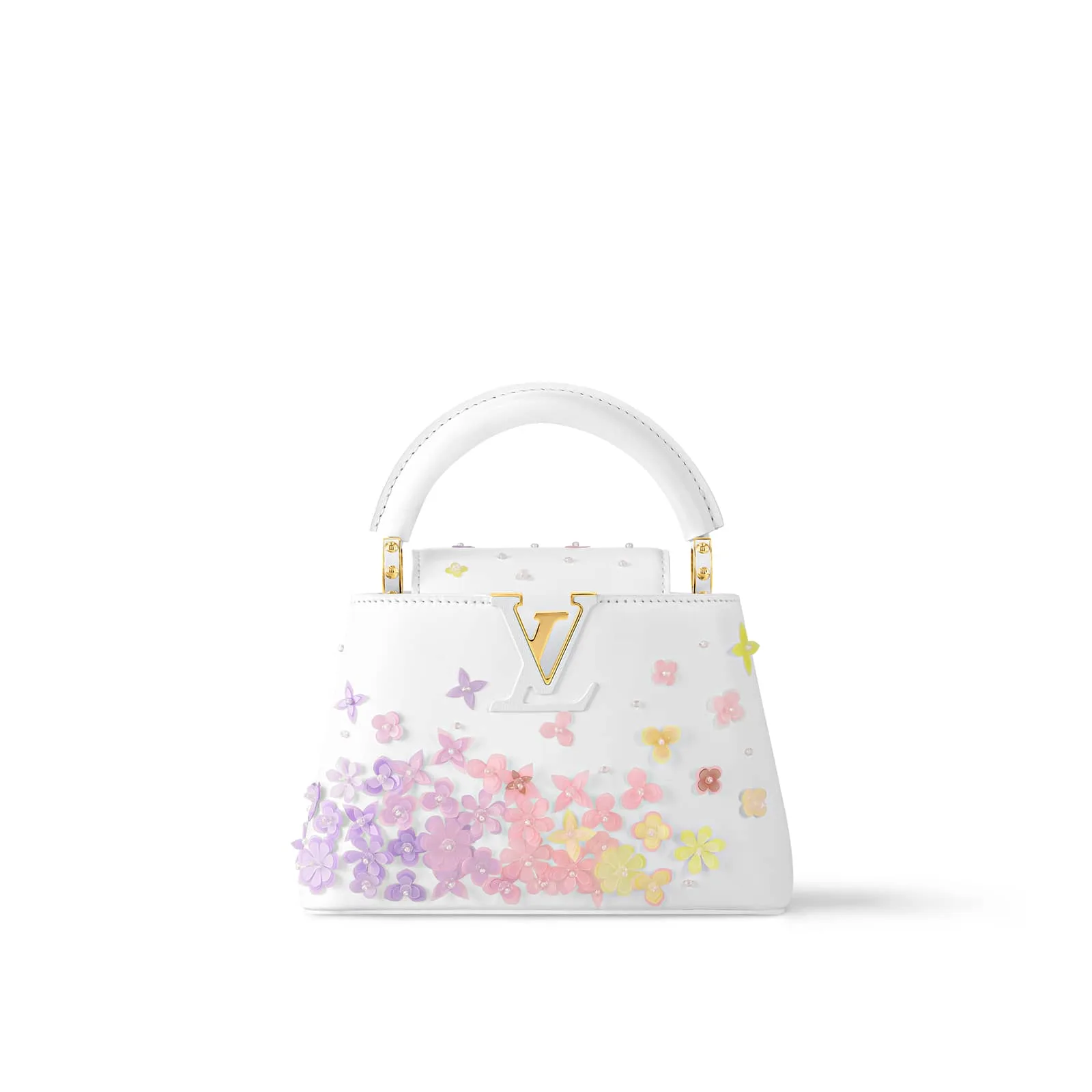 Replica Designer Bags Louis Vuitton Capucines Mini Smooth calf leather