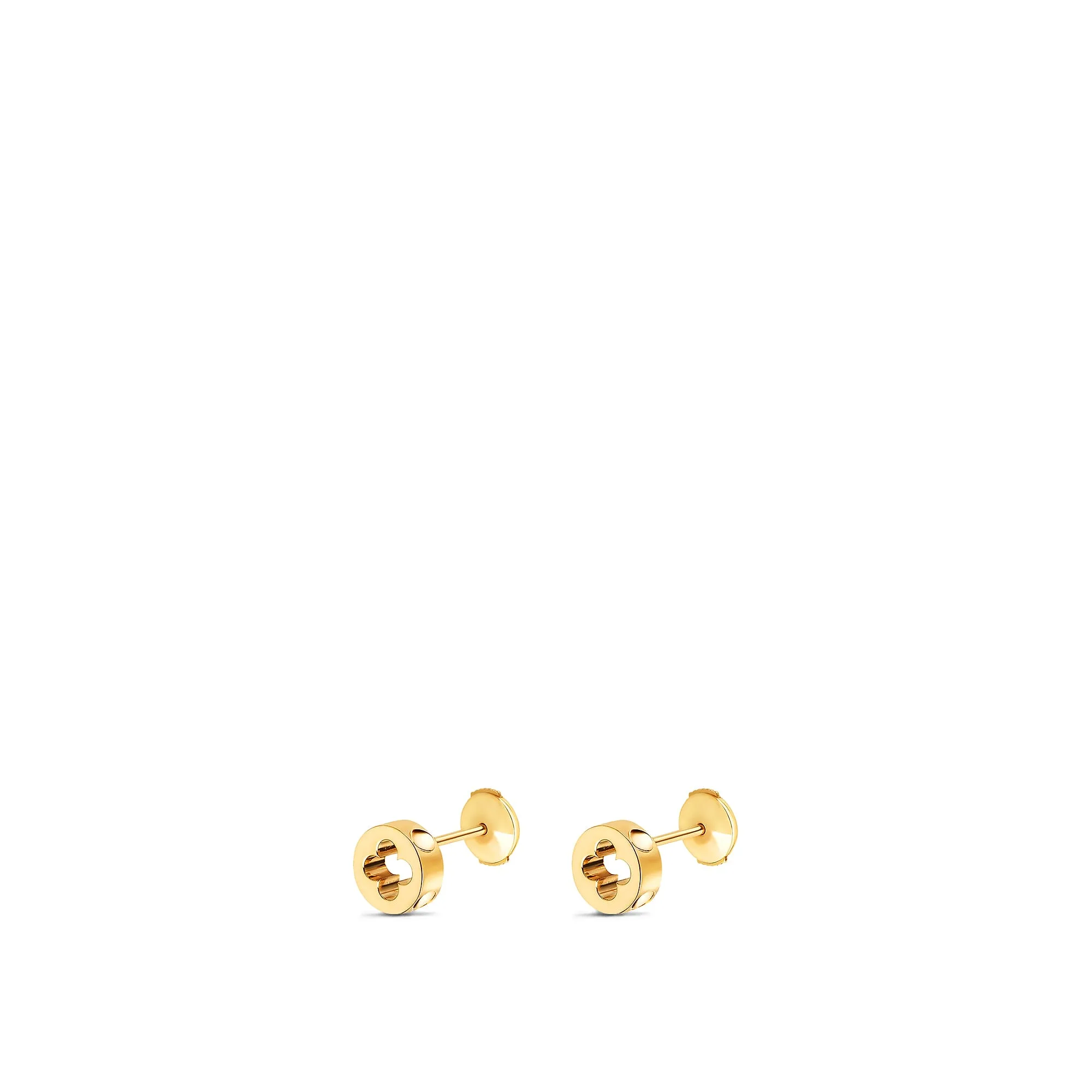 Louis Vuitton Replica EMPREINTE EAR fake earrings StudS YELLOW GOLD