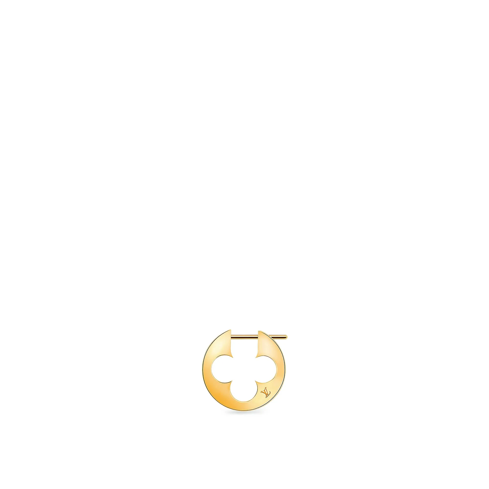 Louis Vuitton Replica Empreinte fake earrings Hoop Yellow Gold