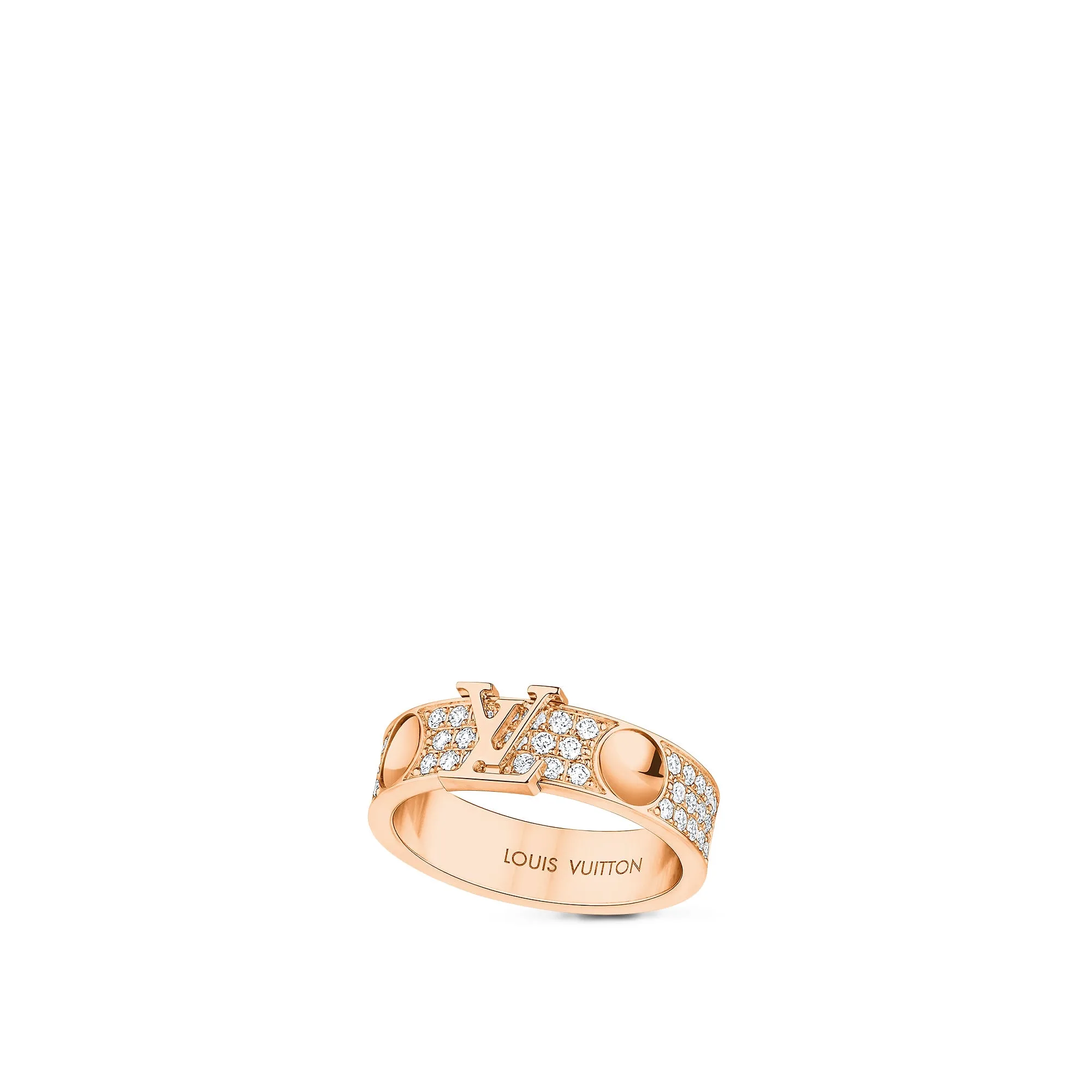 Louis Vuitton Replica Empreinte Pink Gold fake diamond rings