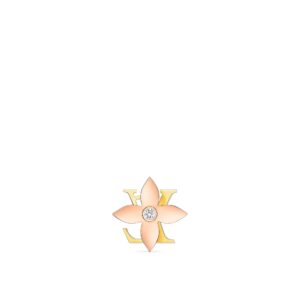 Louis Vuitton Idylle Blossom Reversible Stud Pink And Yellow Gold diamond earrings