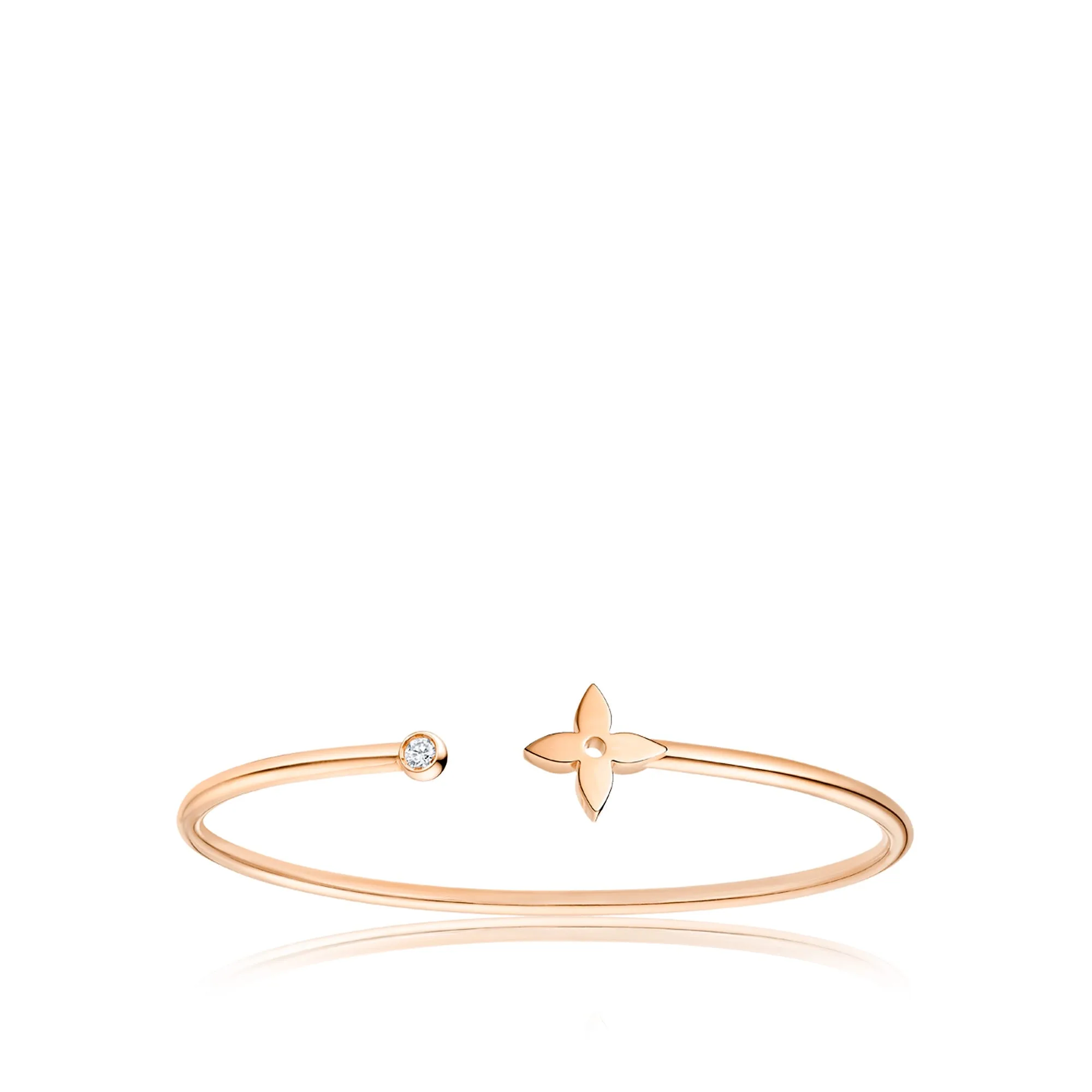 Louis Vuitton Replica Idylle Blossom Twist love bracelet replica Pink Gold