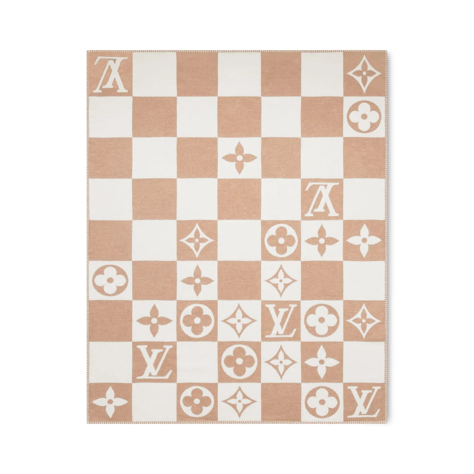 Louis Vuitton replica LV Checkmate Blanket