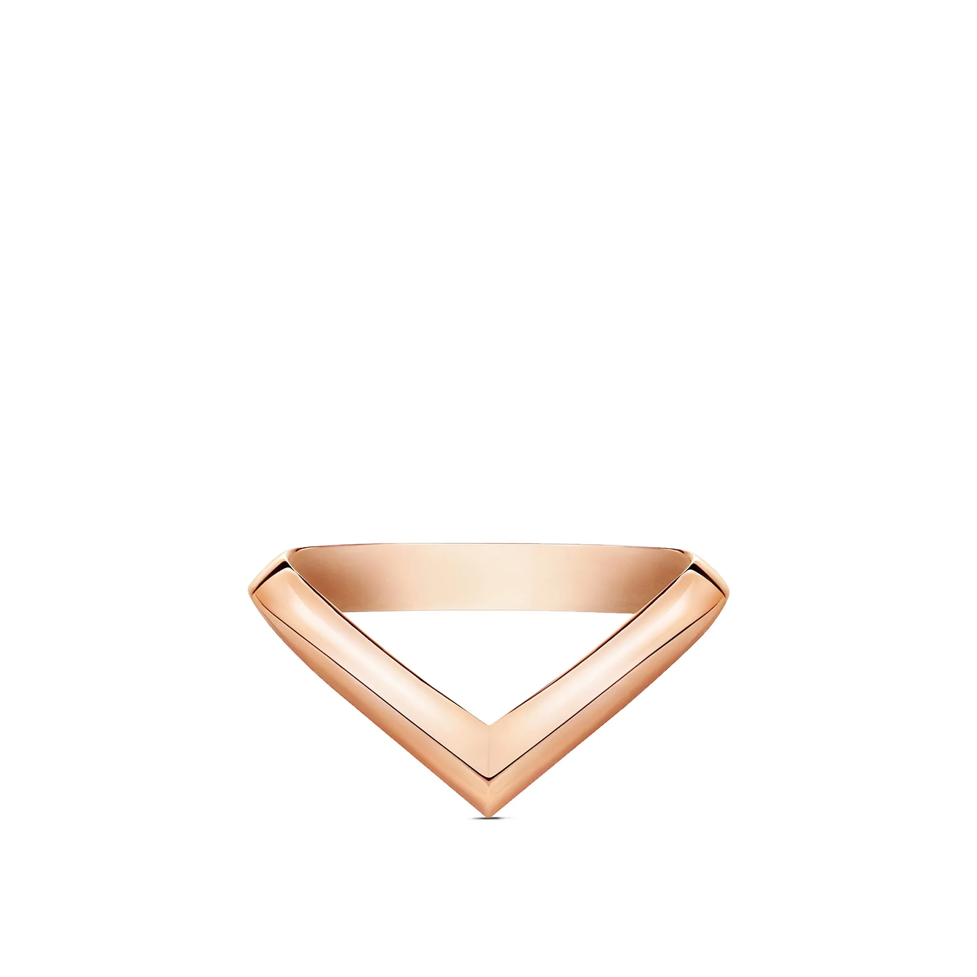 Louis Vuitton Replica LV fake diamond rings V Pink Gold