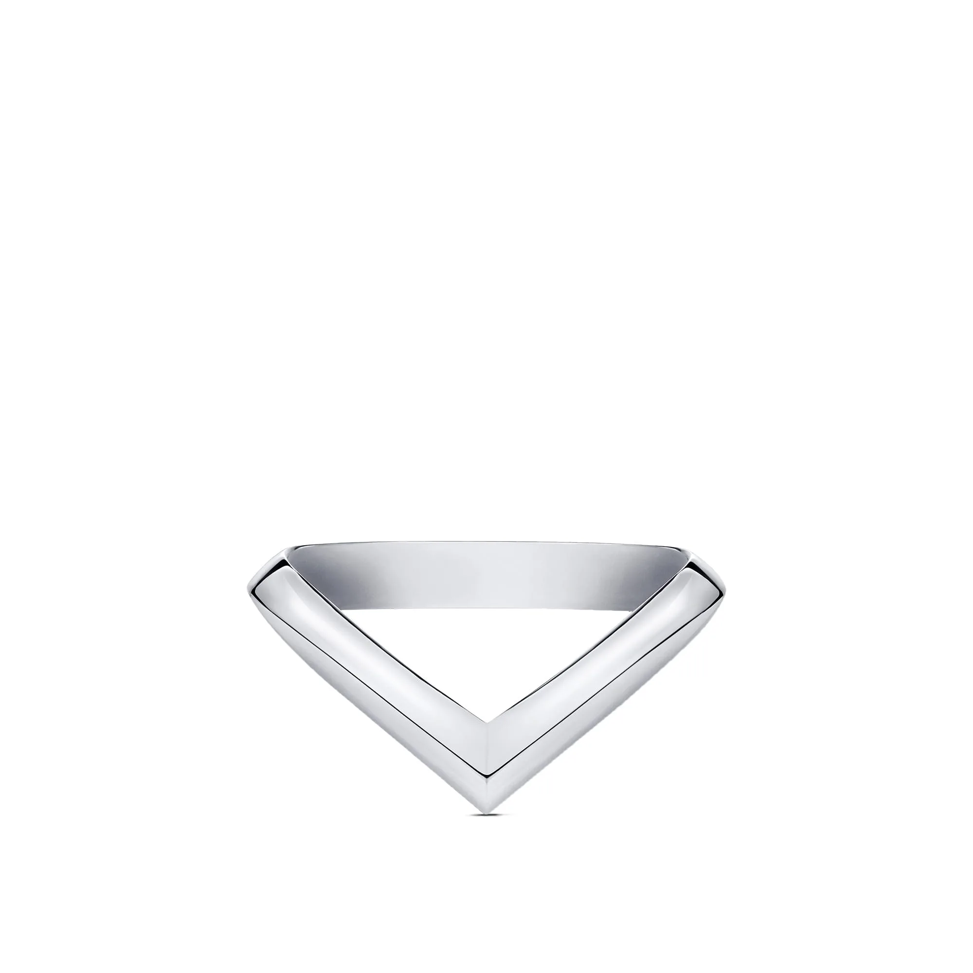 Louis Vuitton Replica LV fake diamond rings V Platinum