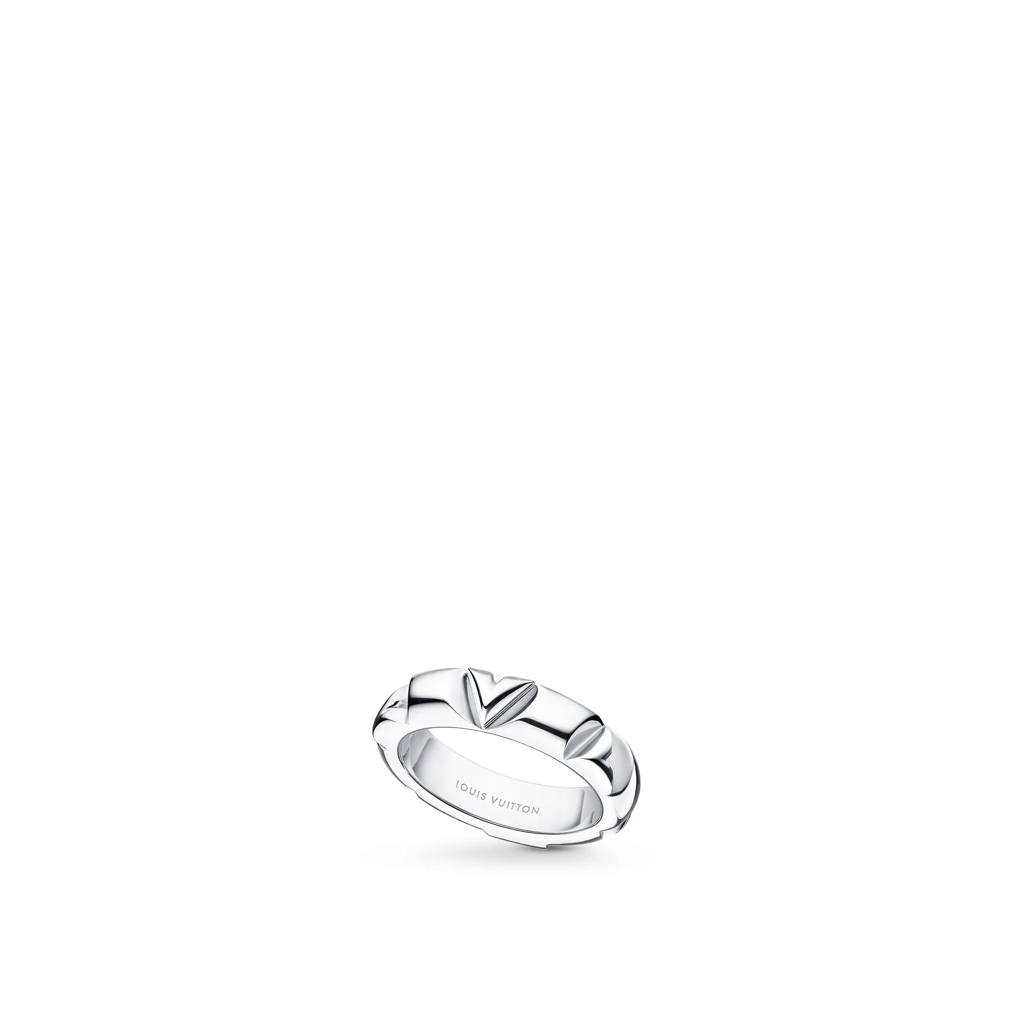 Louis Vuitton Replica LV Volt Multi fake wedding rings White Gold