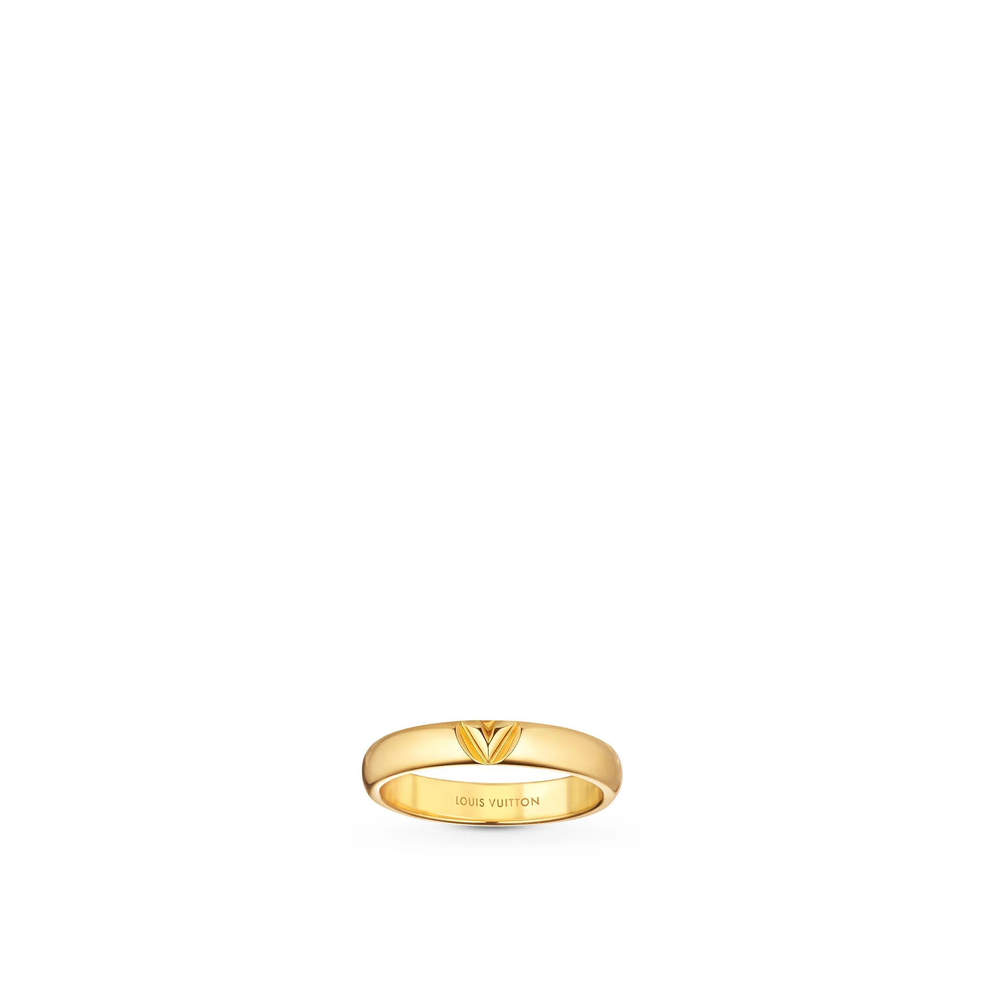 Louis Vuitton Replica LV Volt Multi fake wedding rings Yellow Gold